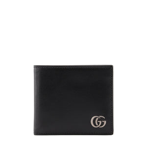 GUCCI - Portefeuille GG Marmont Gucci en cuir noir