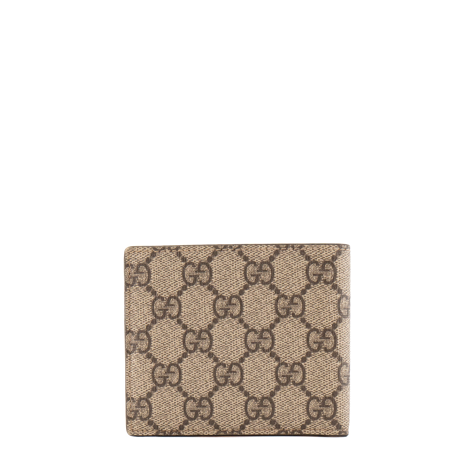 GUCCI - Portefeuille Neo Gucci en toile enduite monogrammée marron