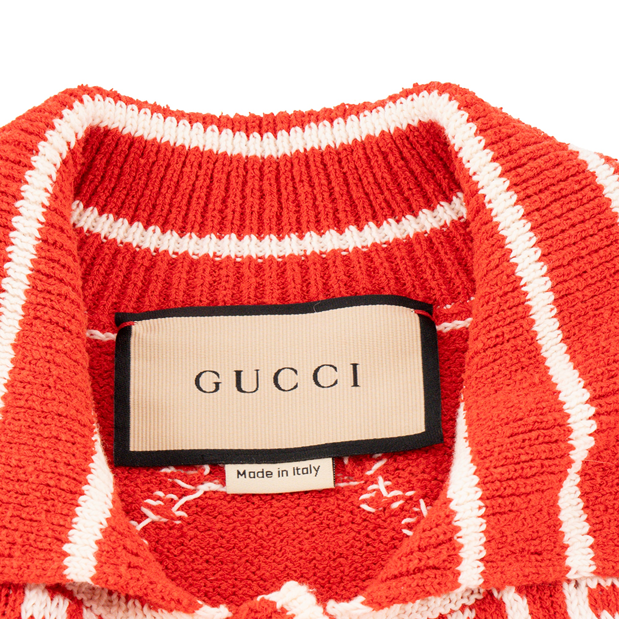 GUCCI - Robe Gucci en coton rouge (L)
