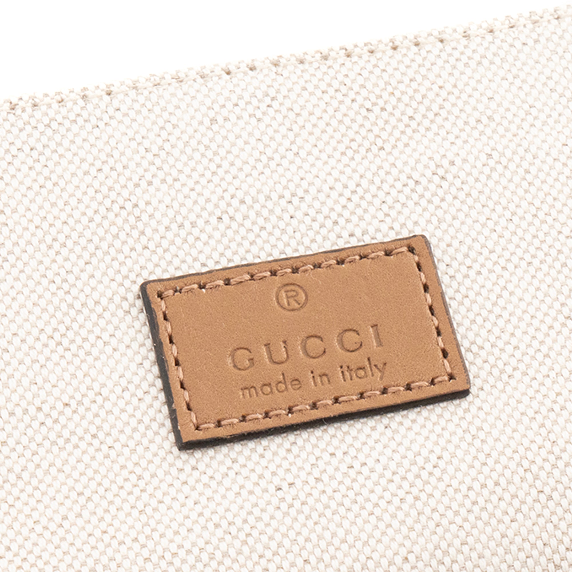 GUCCI - Sac à bandoulière Bauletto Gucci en cuir lisse marron