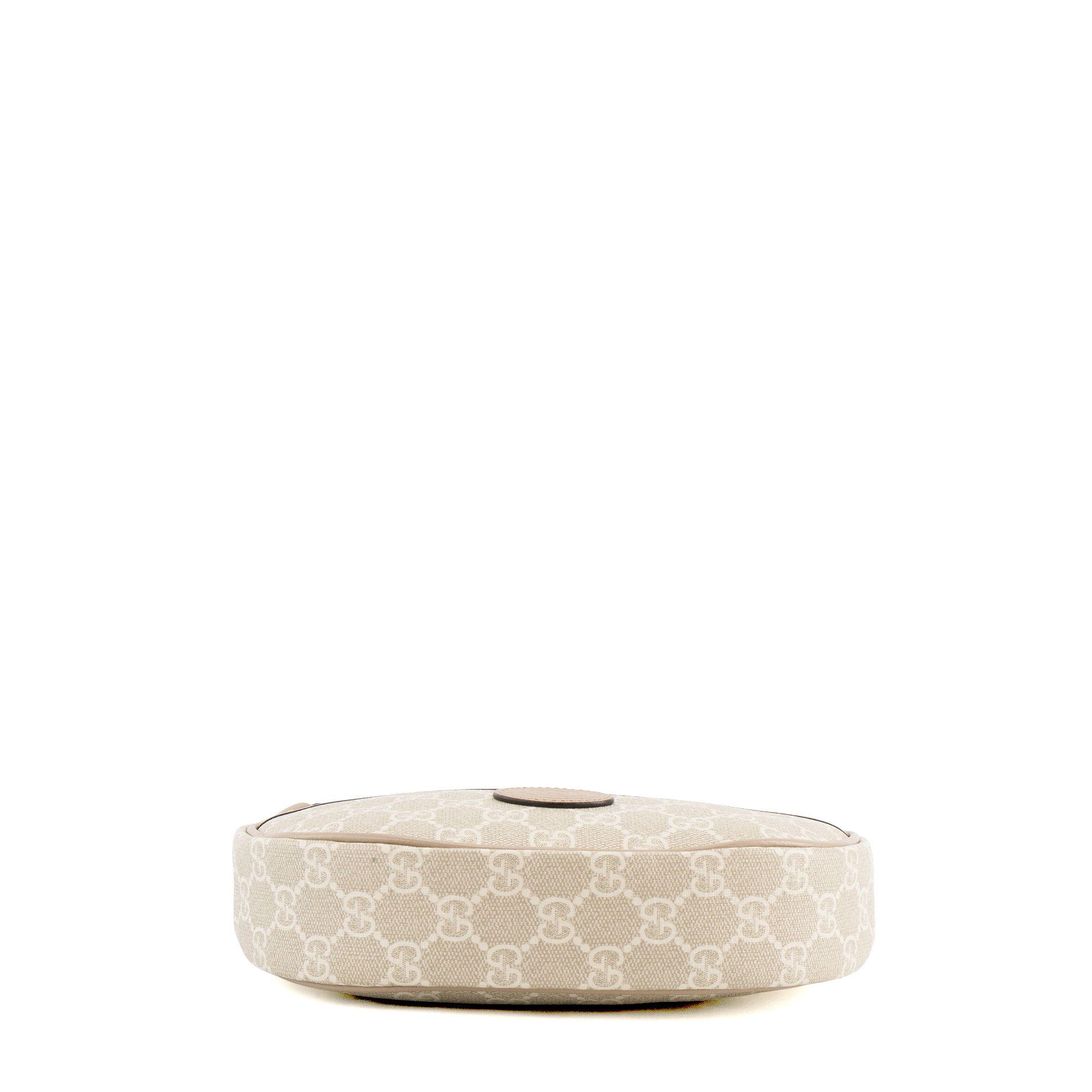 GUCCI - Sac à bandoulière Demi Lune Gucci en toile enduite monogrammée