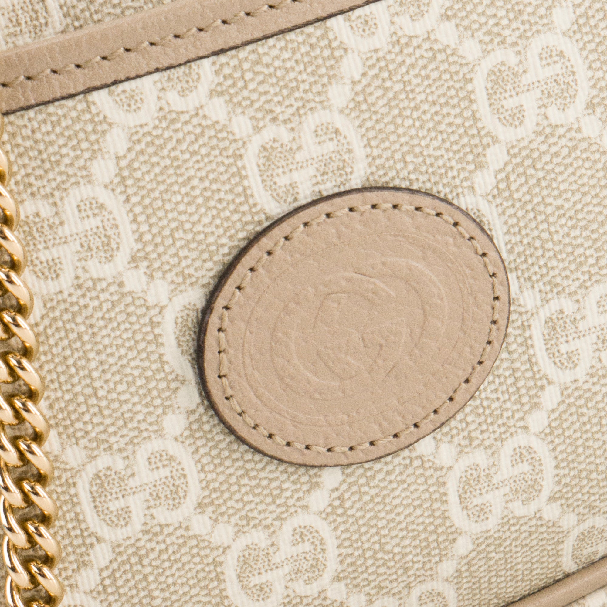 GUCCI - Sac à bandoulière Demi Lune Gucci en toile enduite monogrammée