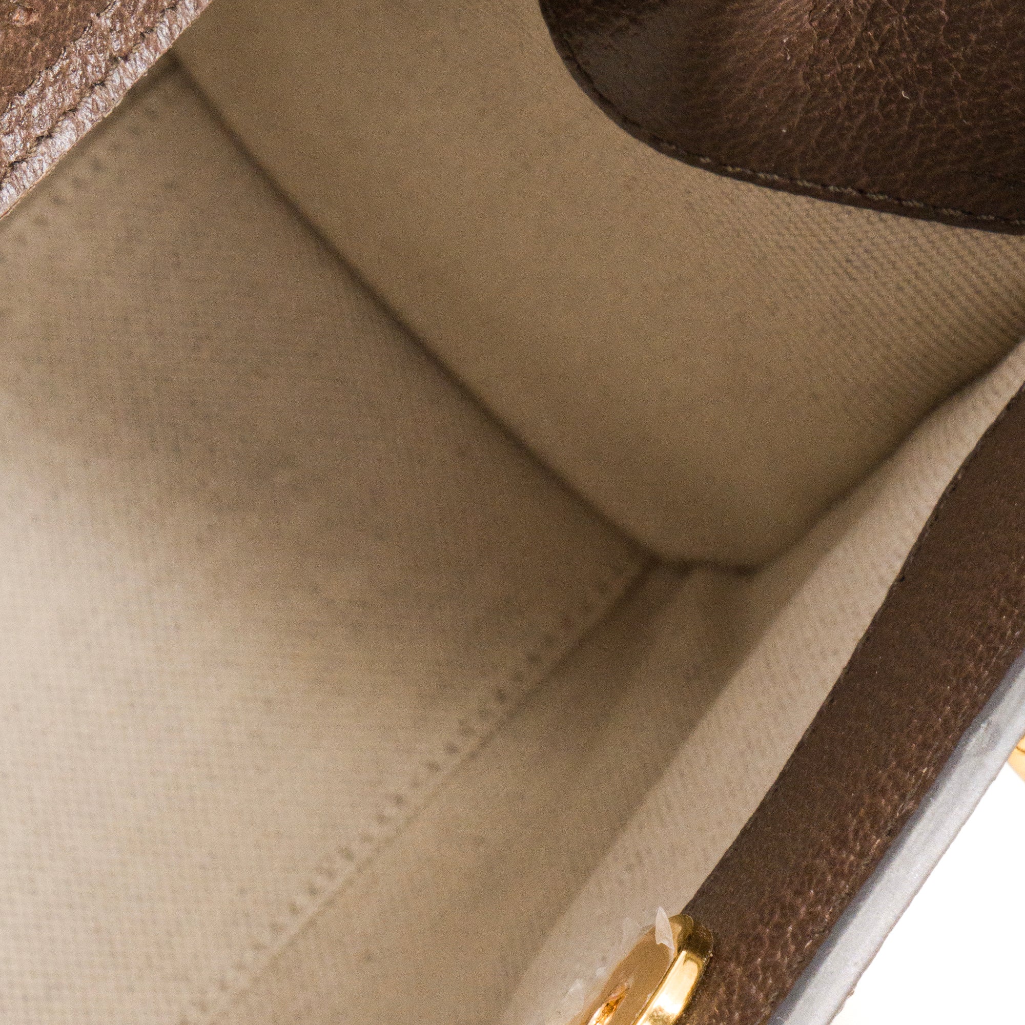 GUCCI - Sac à bandoulière Diana mini Gucci en toile monogrammée et cuir grainé marron