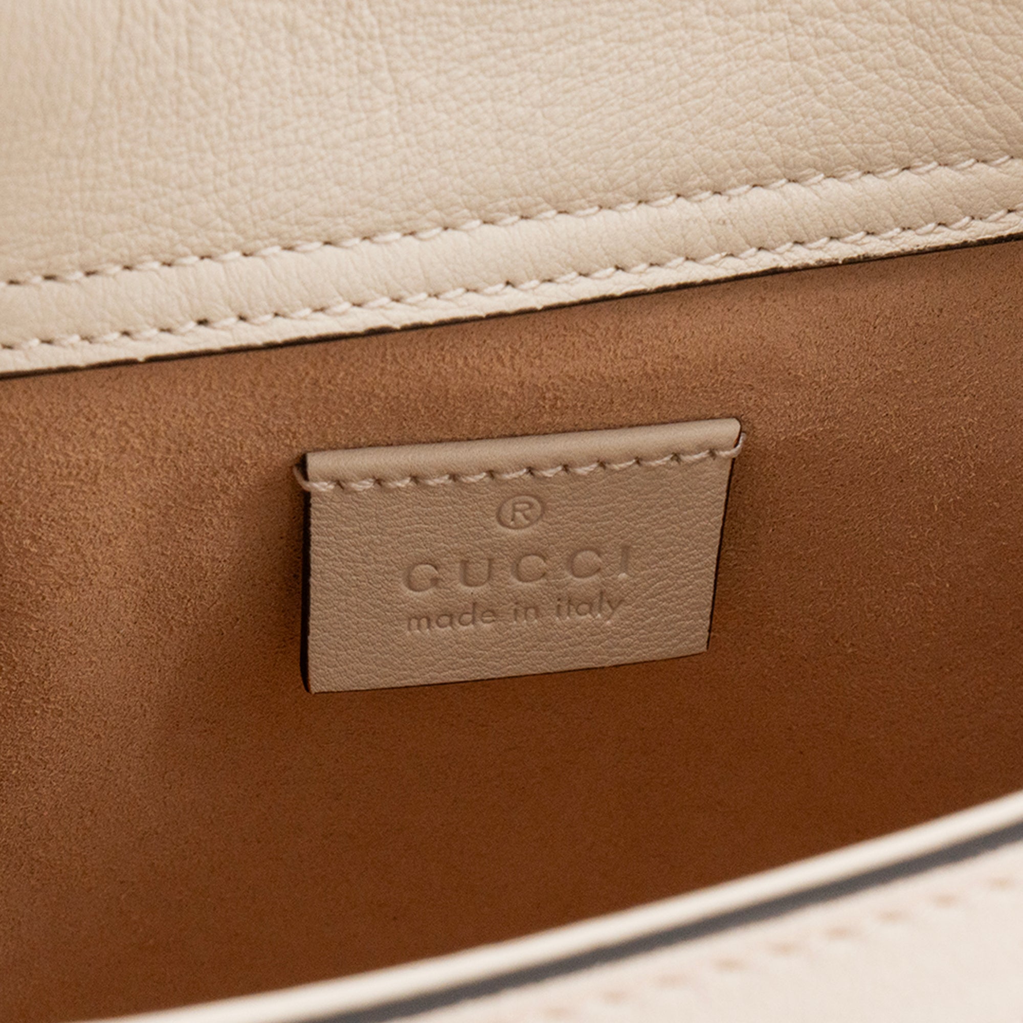 GUCCI - Sac à bandoulière Diana small Gucci en cuir grainé gris