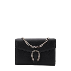 GUCCI - Sac à bandoulière Dionysus Gucci en cuir grainé noir