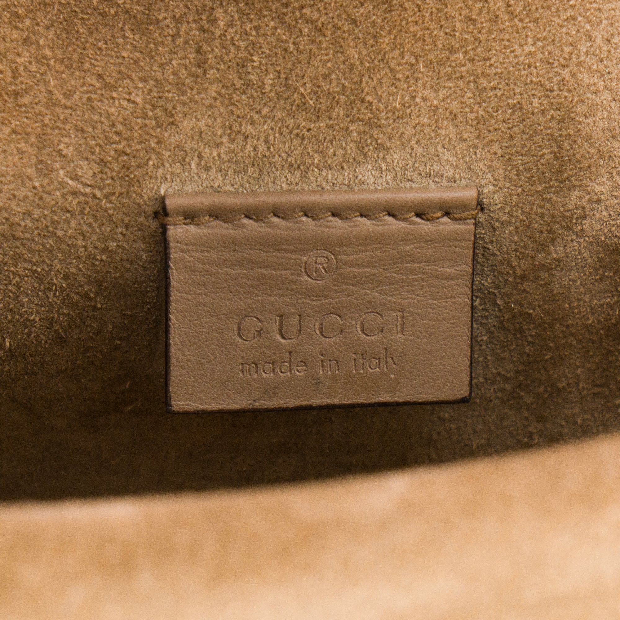 GUCCI - Sac à bandoulière Dionysus Gucci en toile enduite et daim marron