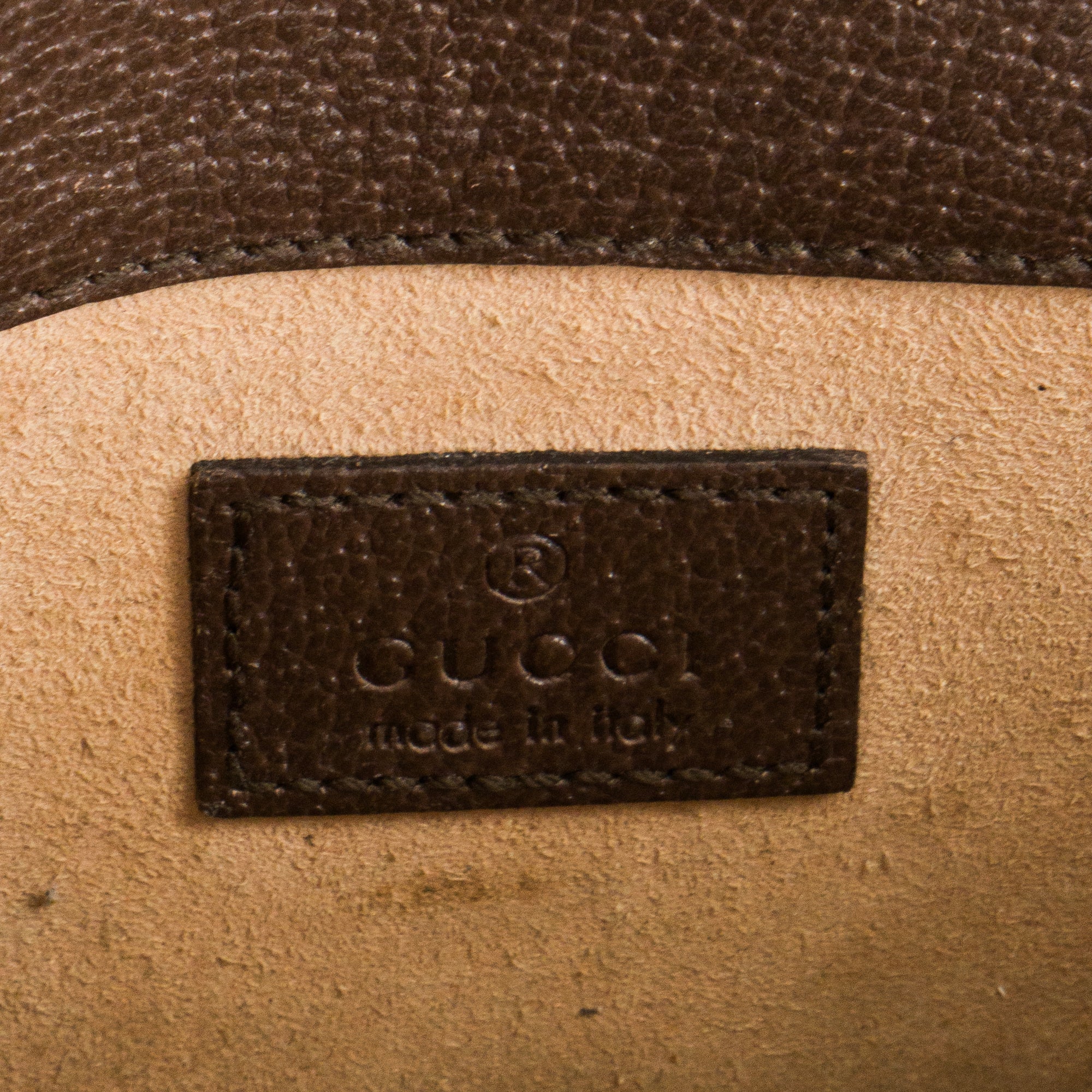 GUCCI - Sac à bandoulière Dionysus mini Gucci en toile enduite monogrammée et cuir grainé marron