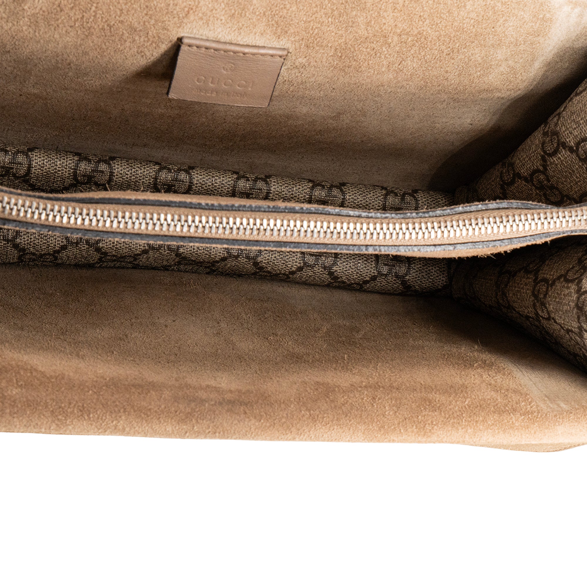 GUCCI - Sac à bandoulière Dionysus MM Gucci en toile enduite monogrammée