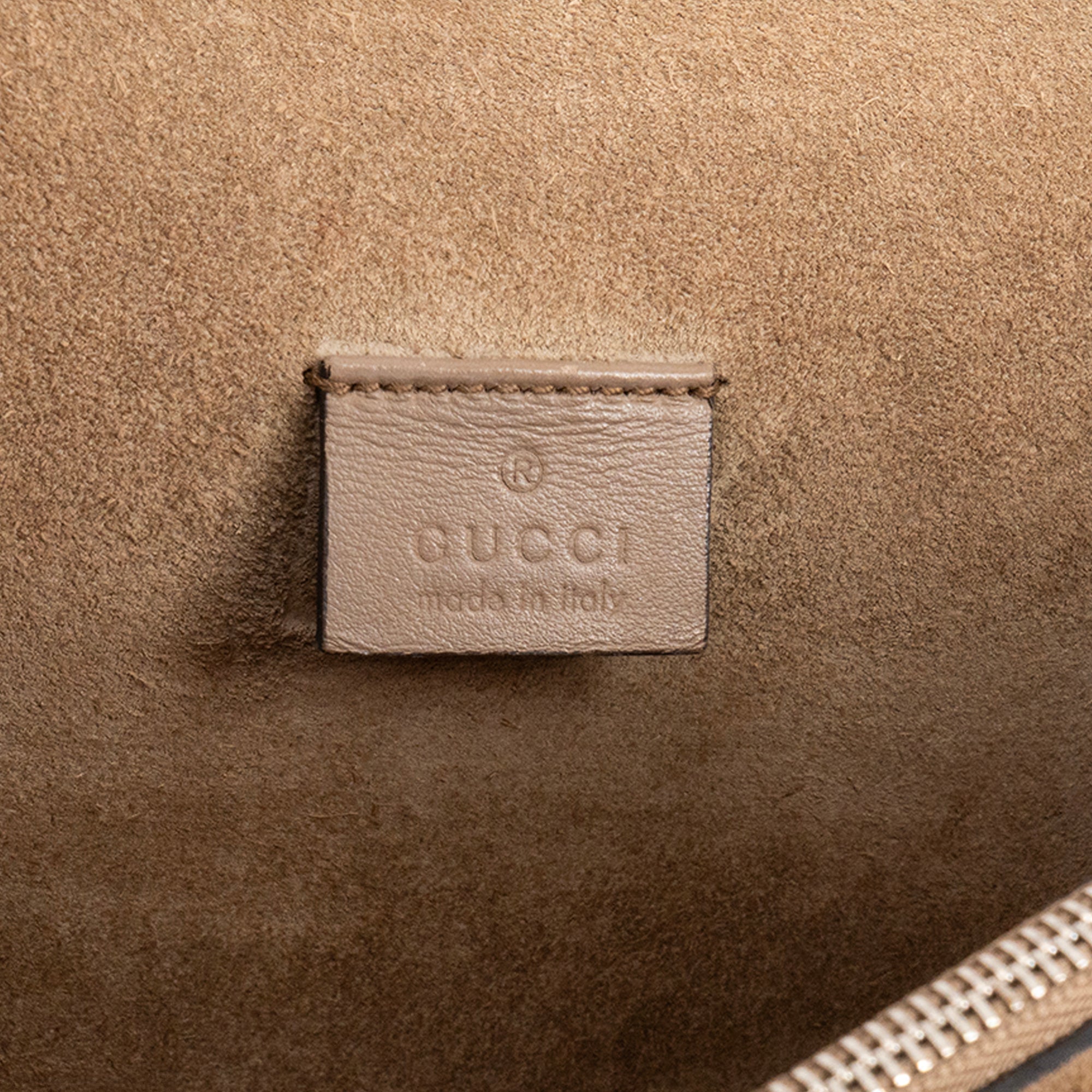GUCCI - Sac à bandoulière Dionysus MM Gucci en toile enduite monogrammée
