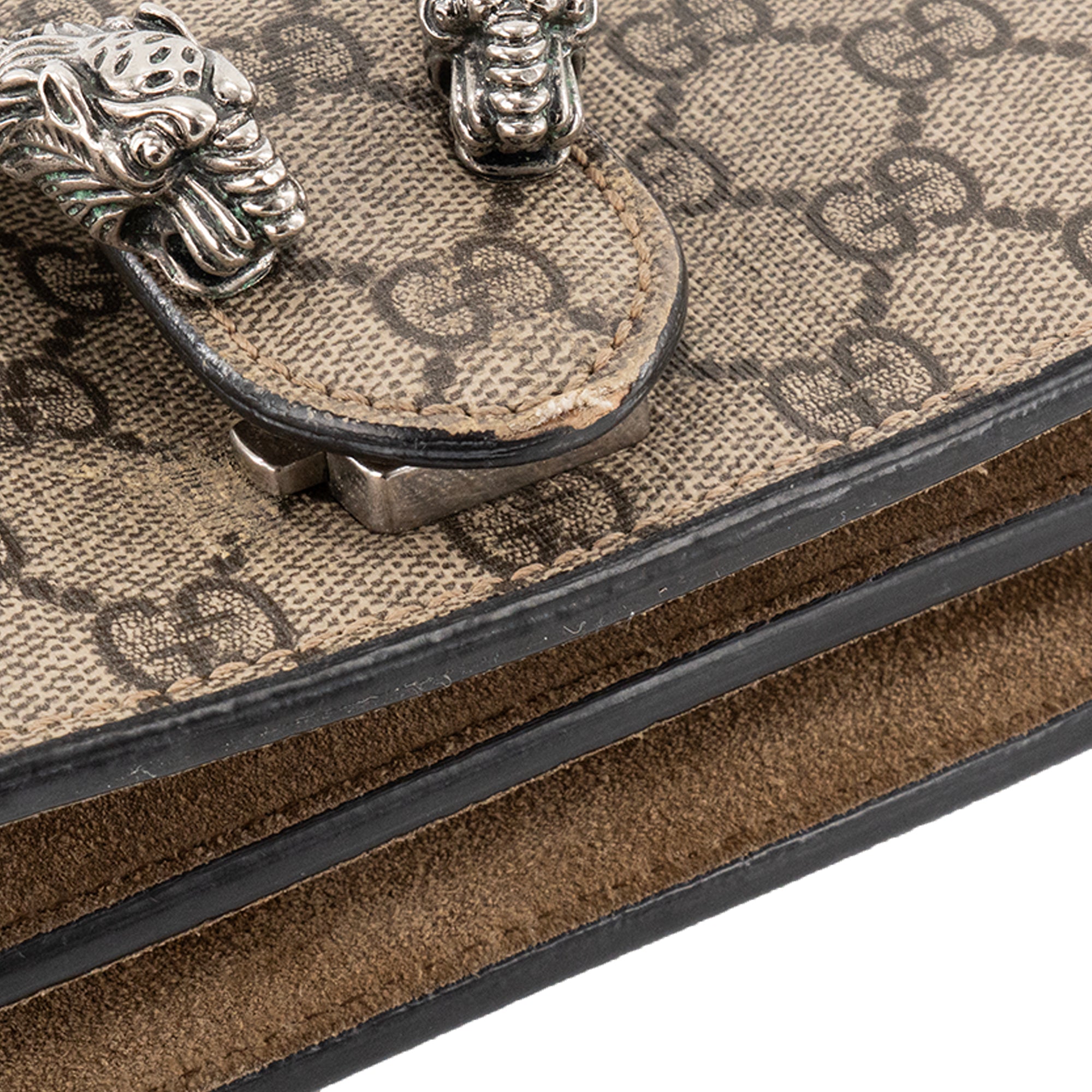 GUCCI - Sac à bandoulière Dionysus MM Gucci en toile enduite monogrammée