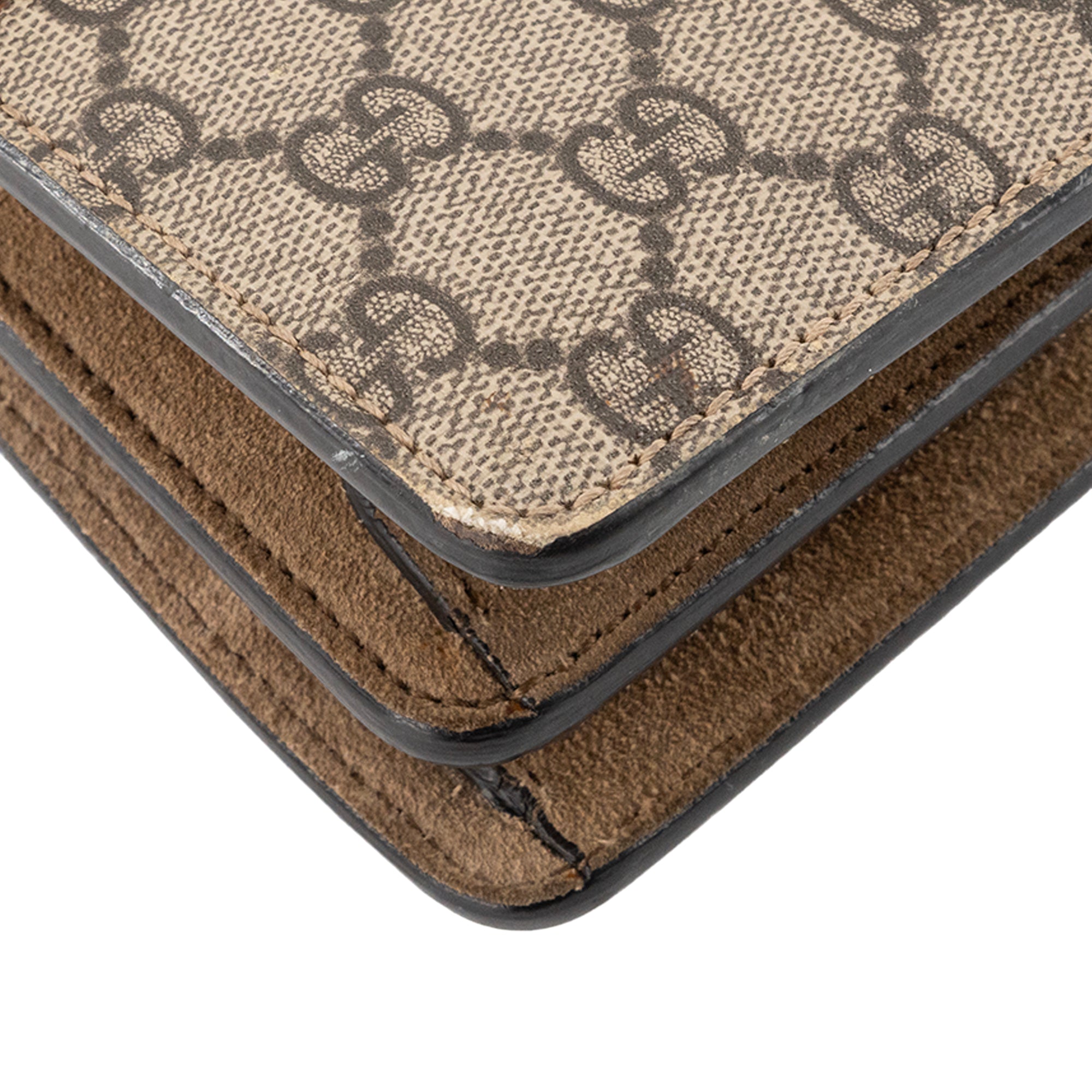 GUCCI - Sac à bandoulière Dionysus MM Gucci en toile enduite monogrammée