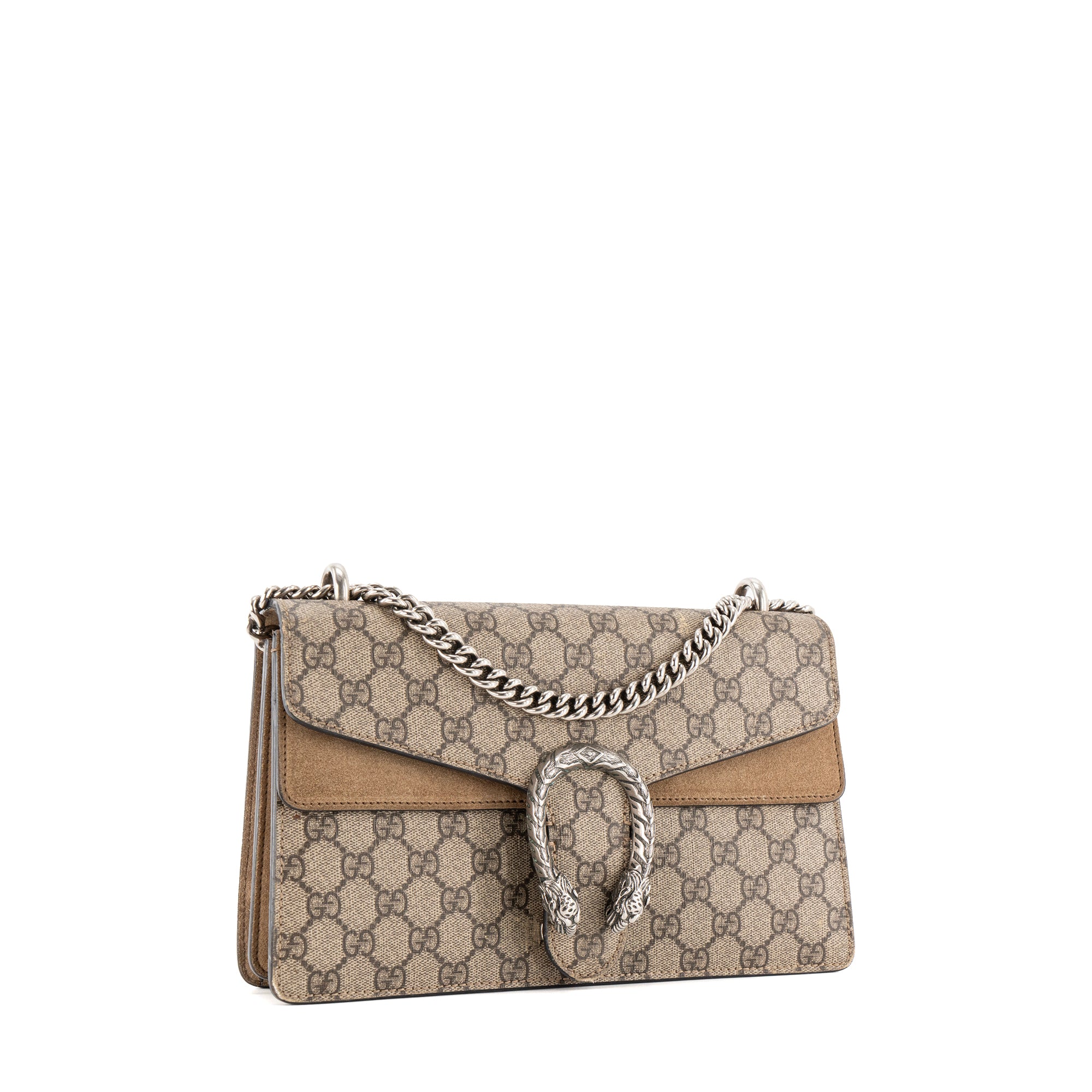 GUCCI - Sac à bandoulière Dionysus MM Gucci en toile enduite monogrammée