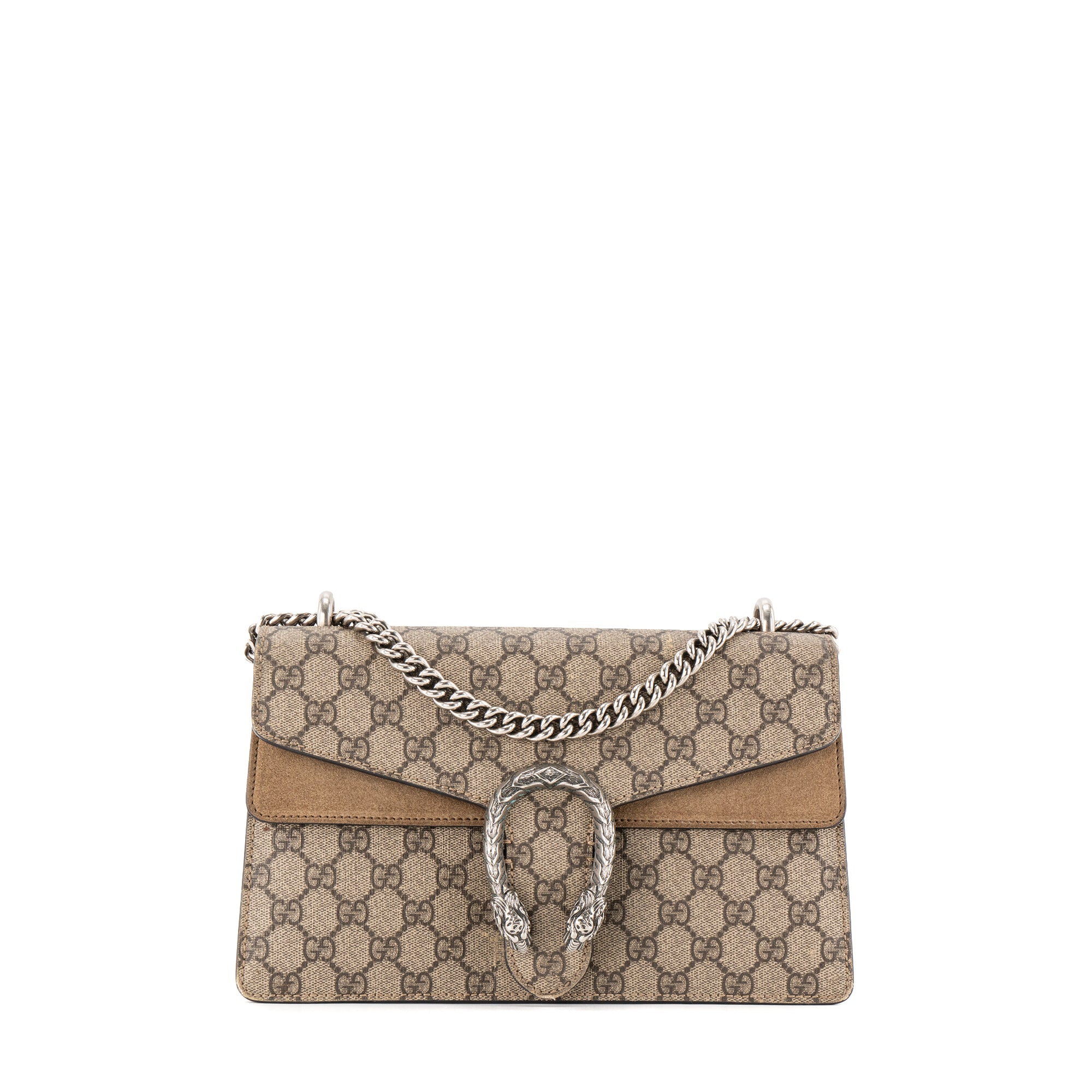 GUCCI - Sac à bandoulière Dionysus MM Gucci en toile enduite monogrammée
