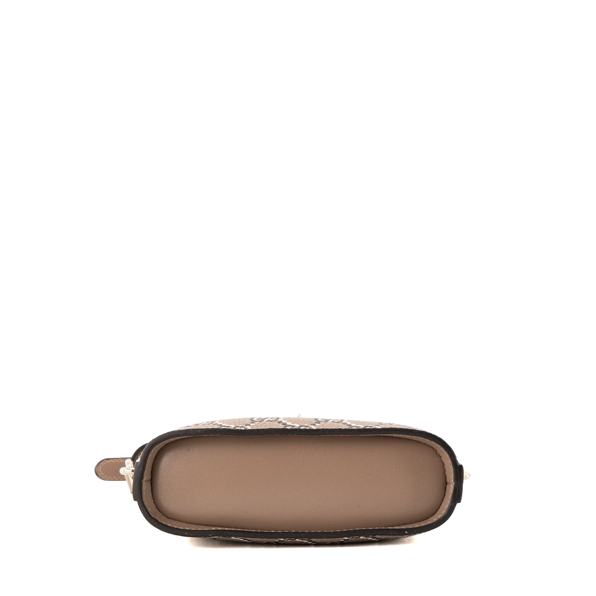 GUCCI - Sac à bandoulière GG Shadow Gucci en cuir grainé à motif monogramme taupe