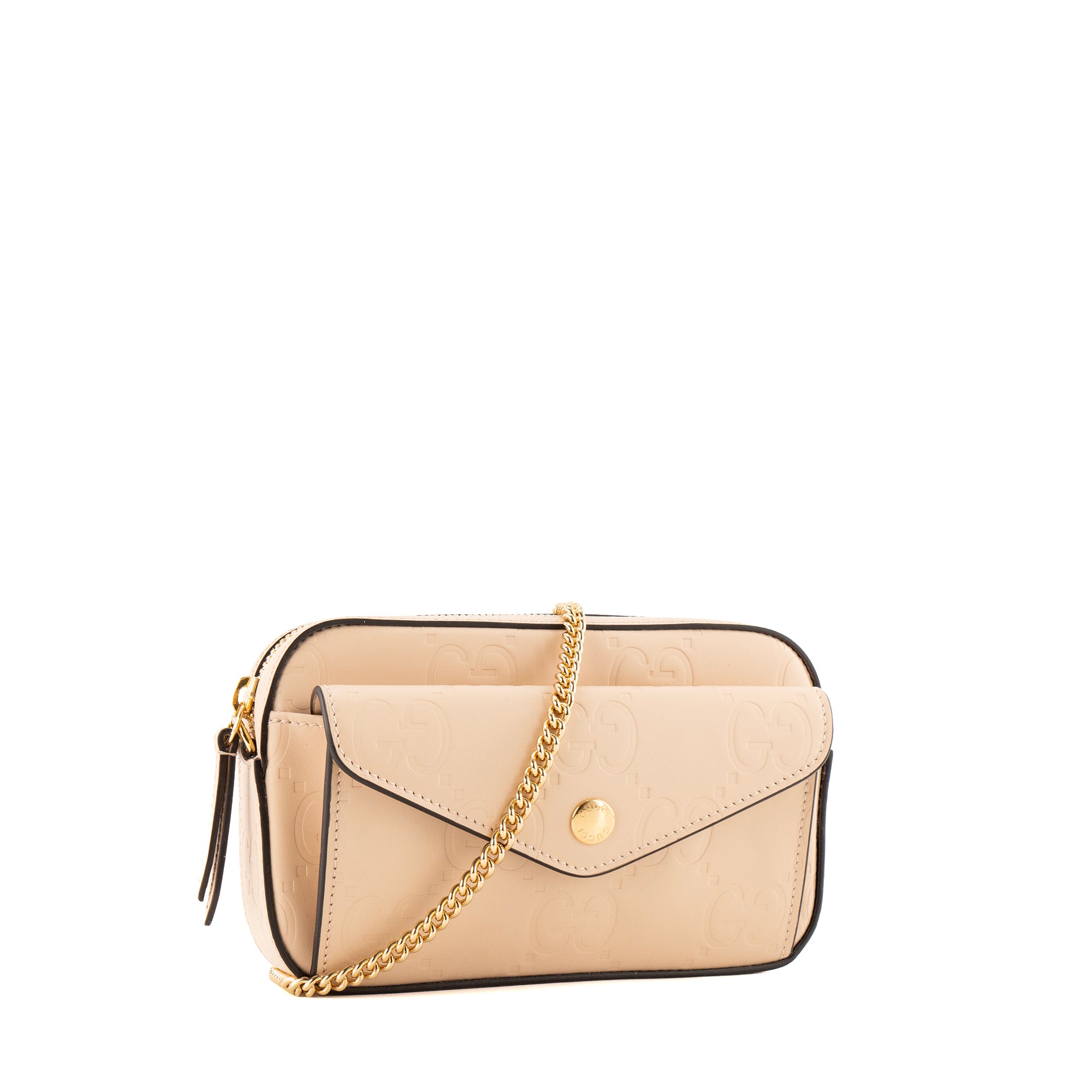 GUCCI - GG Marmont matelassé shoulder bag beige