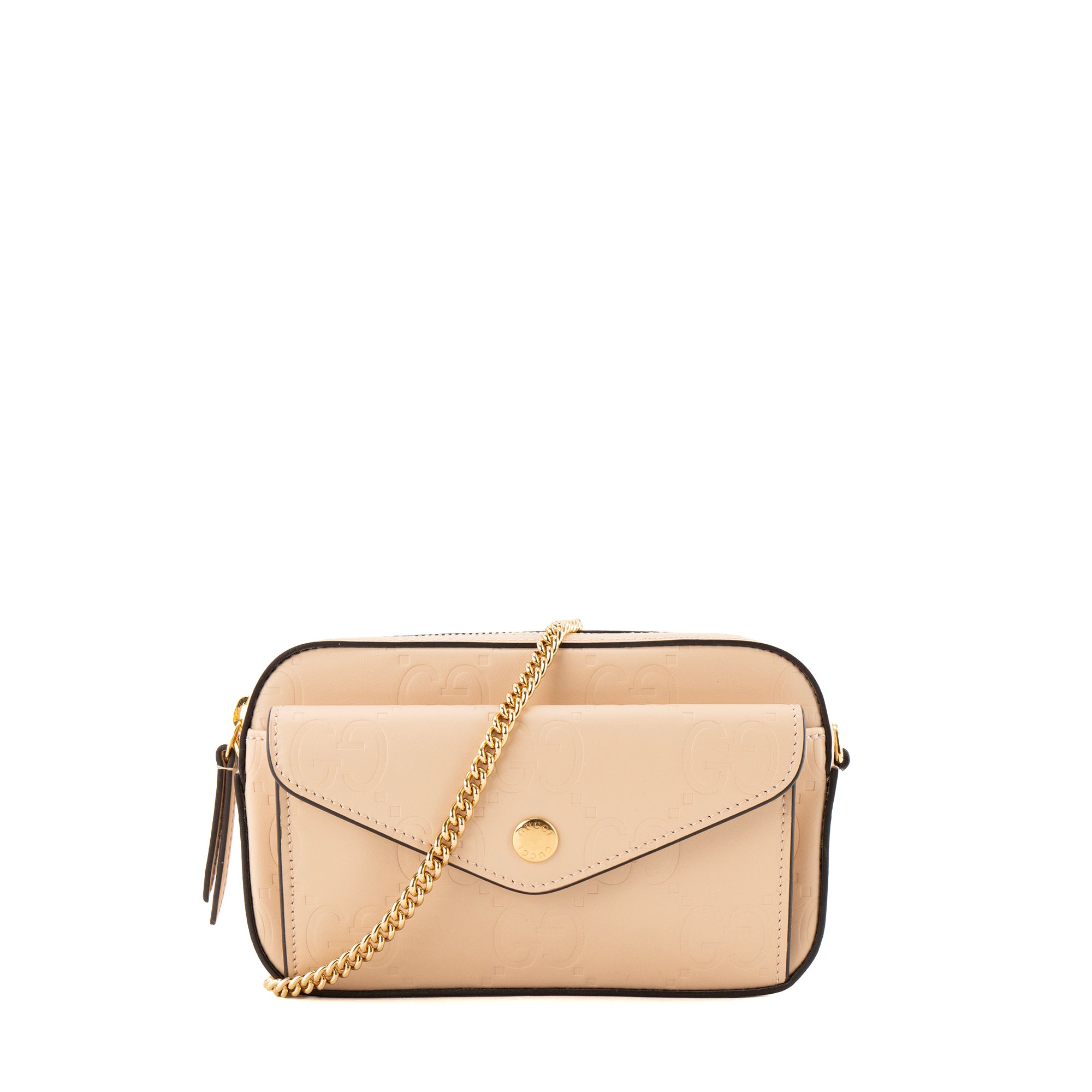 GUCCI - GG Marmont matelassé shoulder bag beige