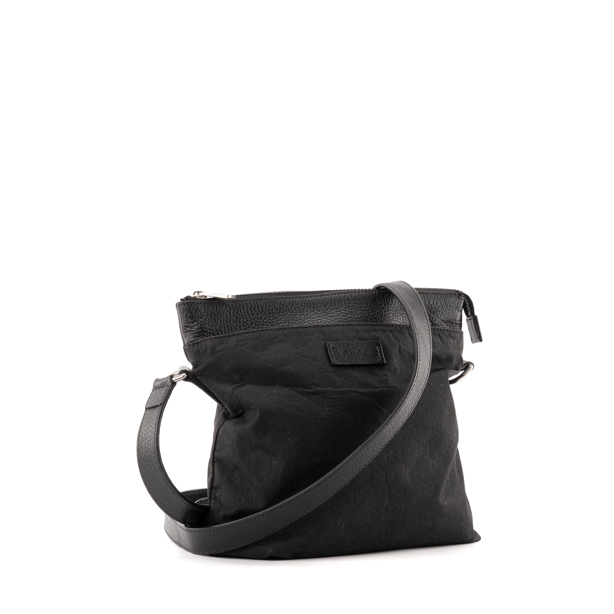 GUCCI - Sac à bandoulière Gucci en nylon monogrammé