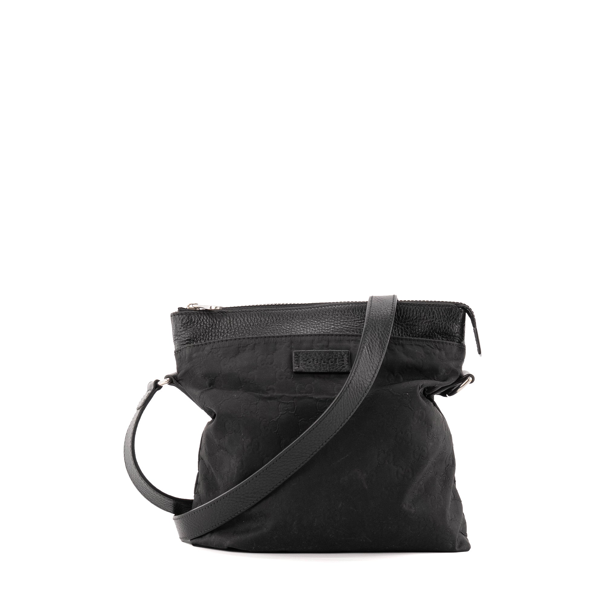 GUCCI - Sac à bandoulière Gucci en nylon monogrammé