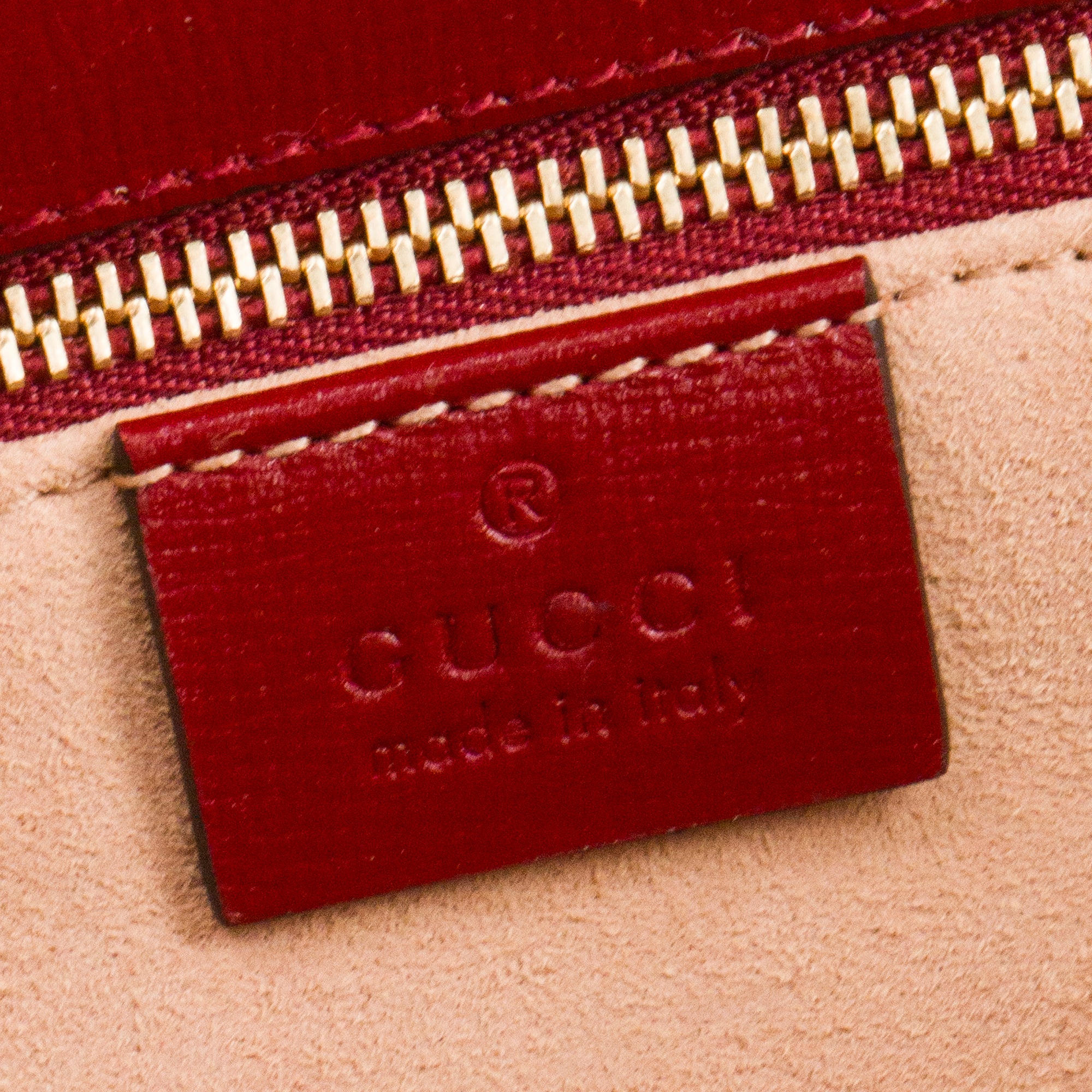 GUCCI - Sac à bandoulière Horsebit 1955 Gucci en toile enduite monogrammée et cuir rouge