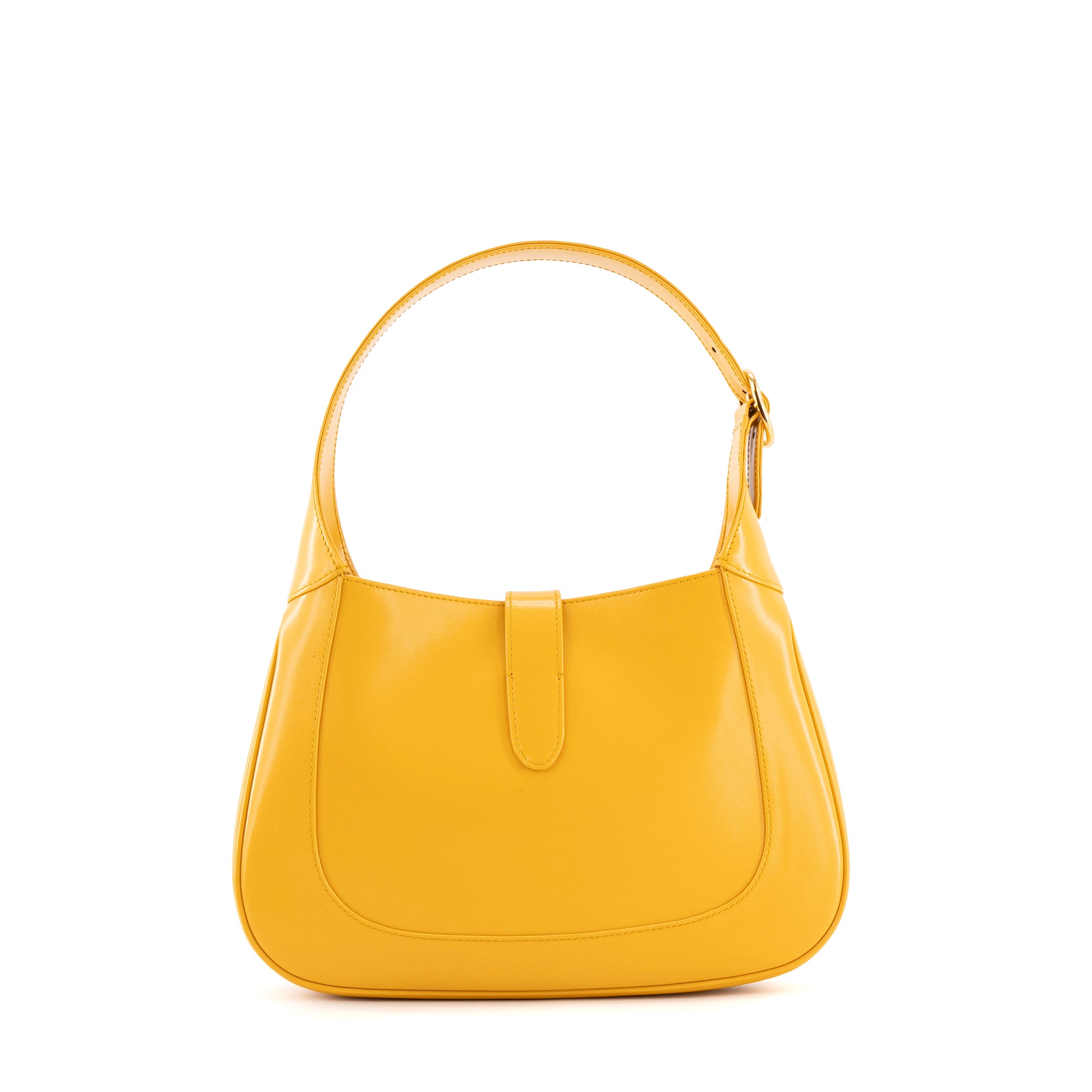 GUCCI - Sac à bandoulière Jackie 1961 Gucci en cuir jaune