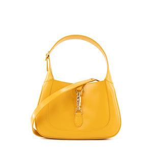 GUCCI - Sac à bandoulière Jackie 1961 Gucci en cuir jaune