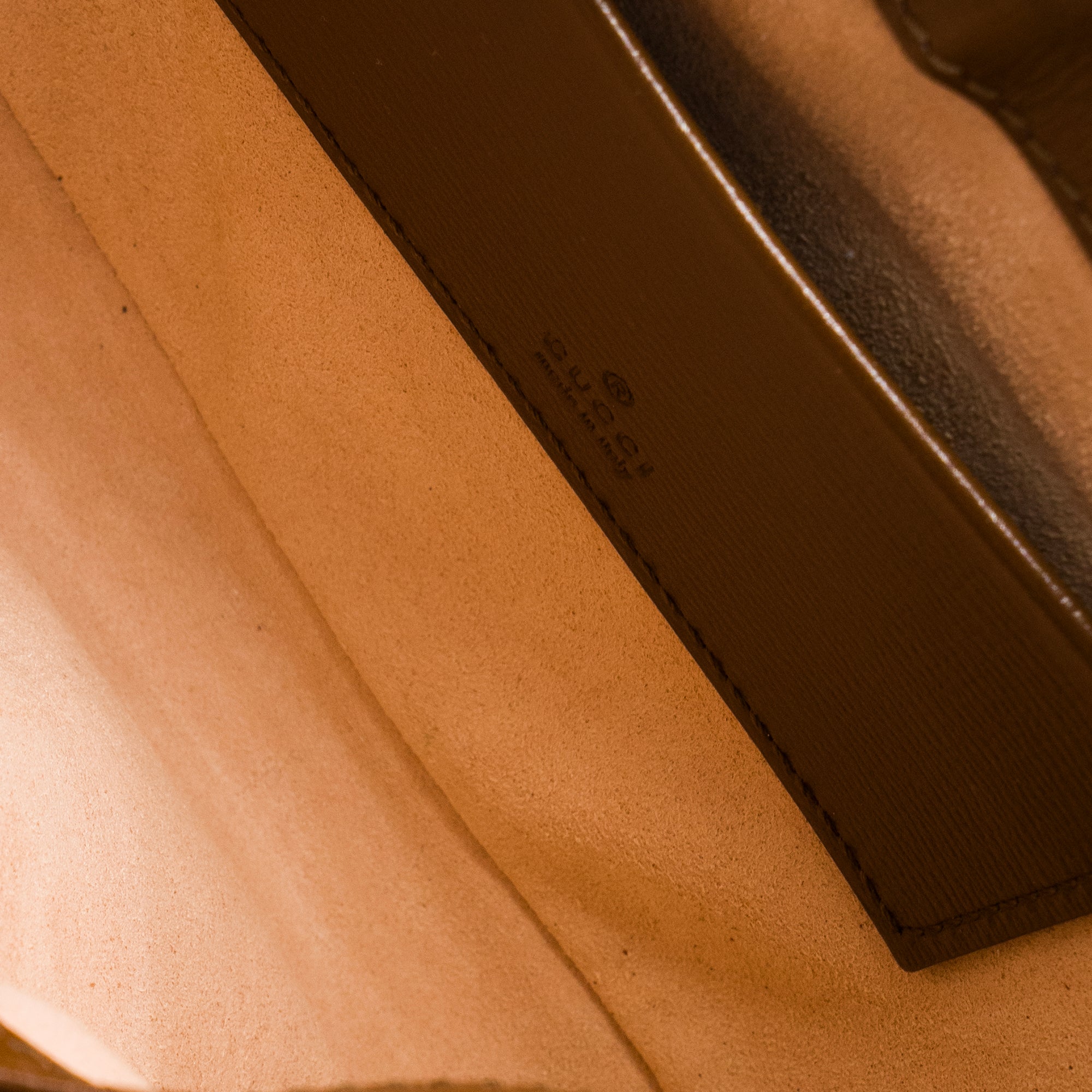 GUCCI - Sac à bandoulière Jackie 1961 mini Gucci en toile enduite et cuir marron