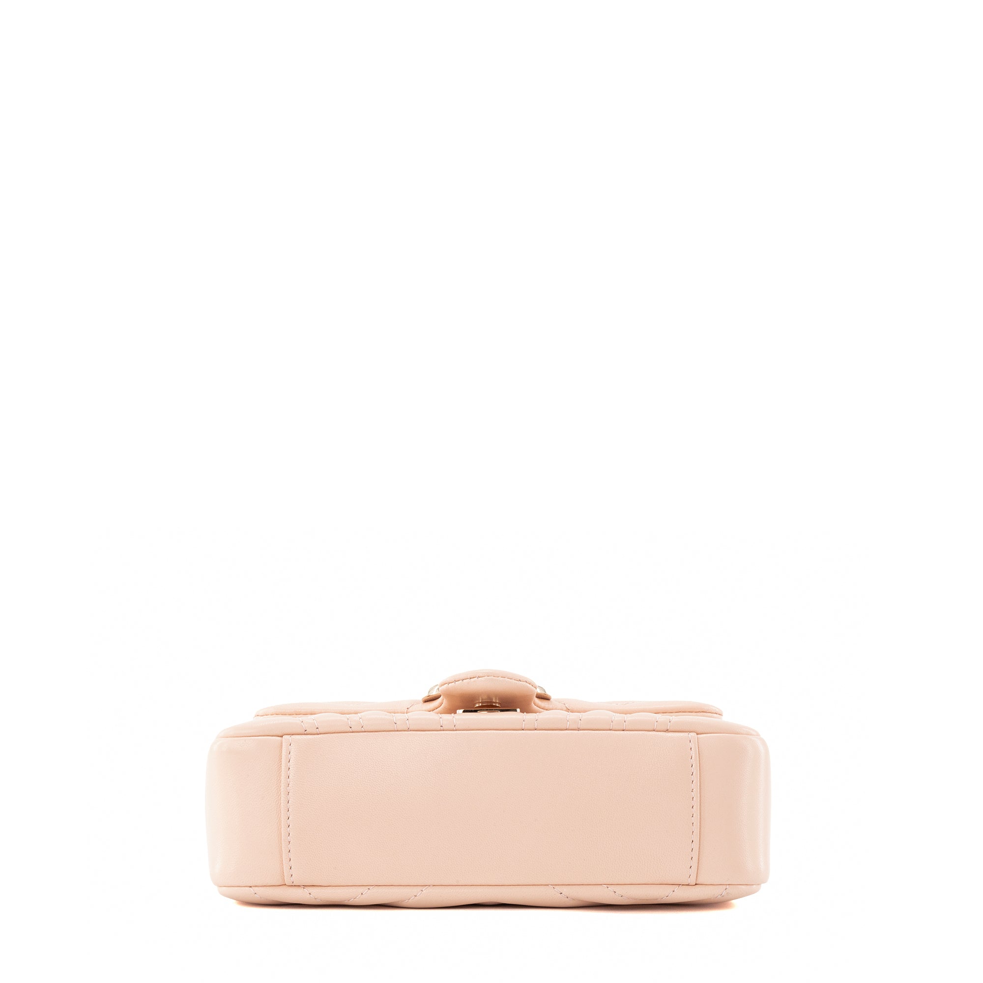 GUCCI - Sac à bandoulière Marmont small Gucci en cuir lisse rose