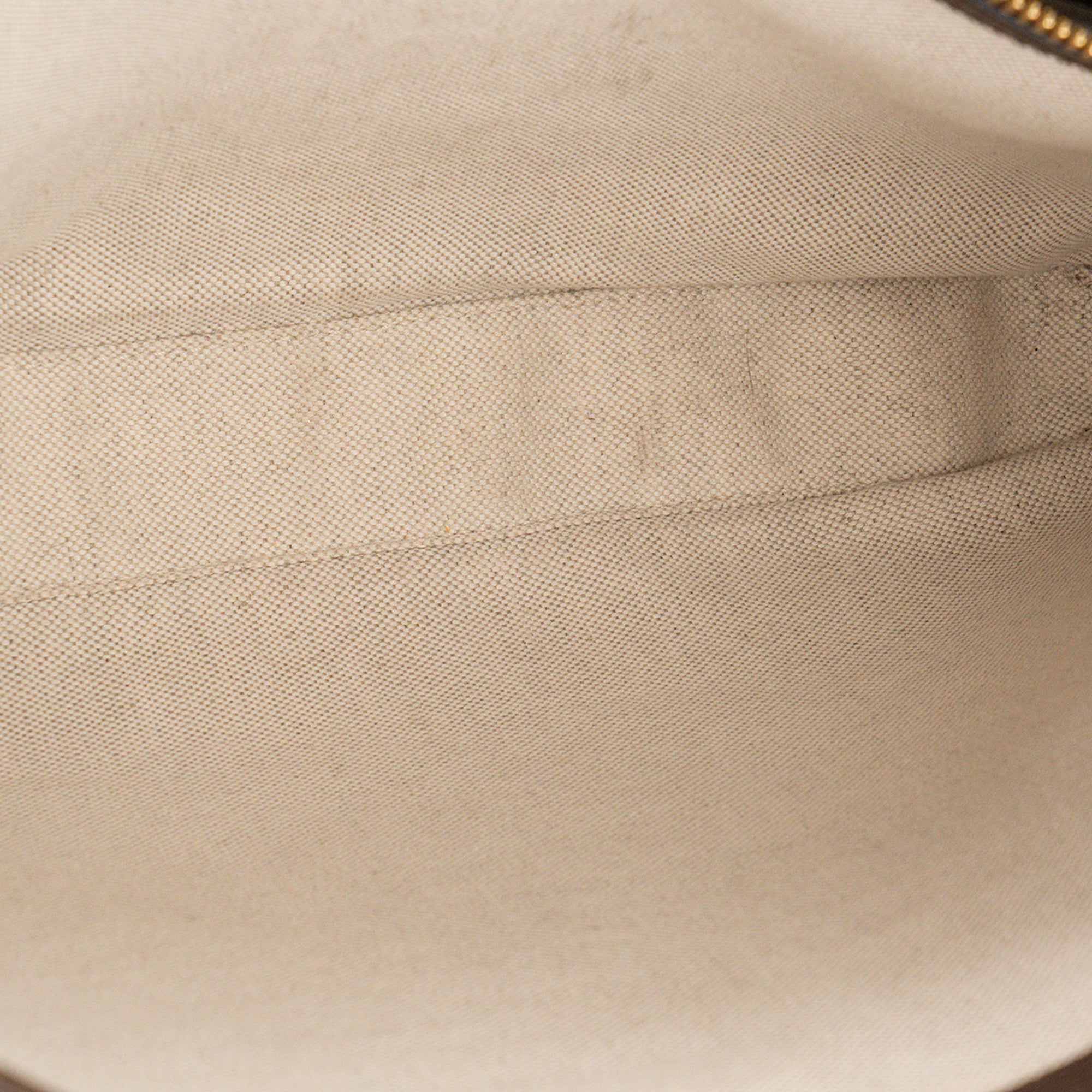 GUCCI - Sac à bandoulière Messager Jumbo GG Gucci en toile monogrammée marron