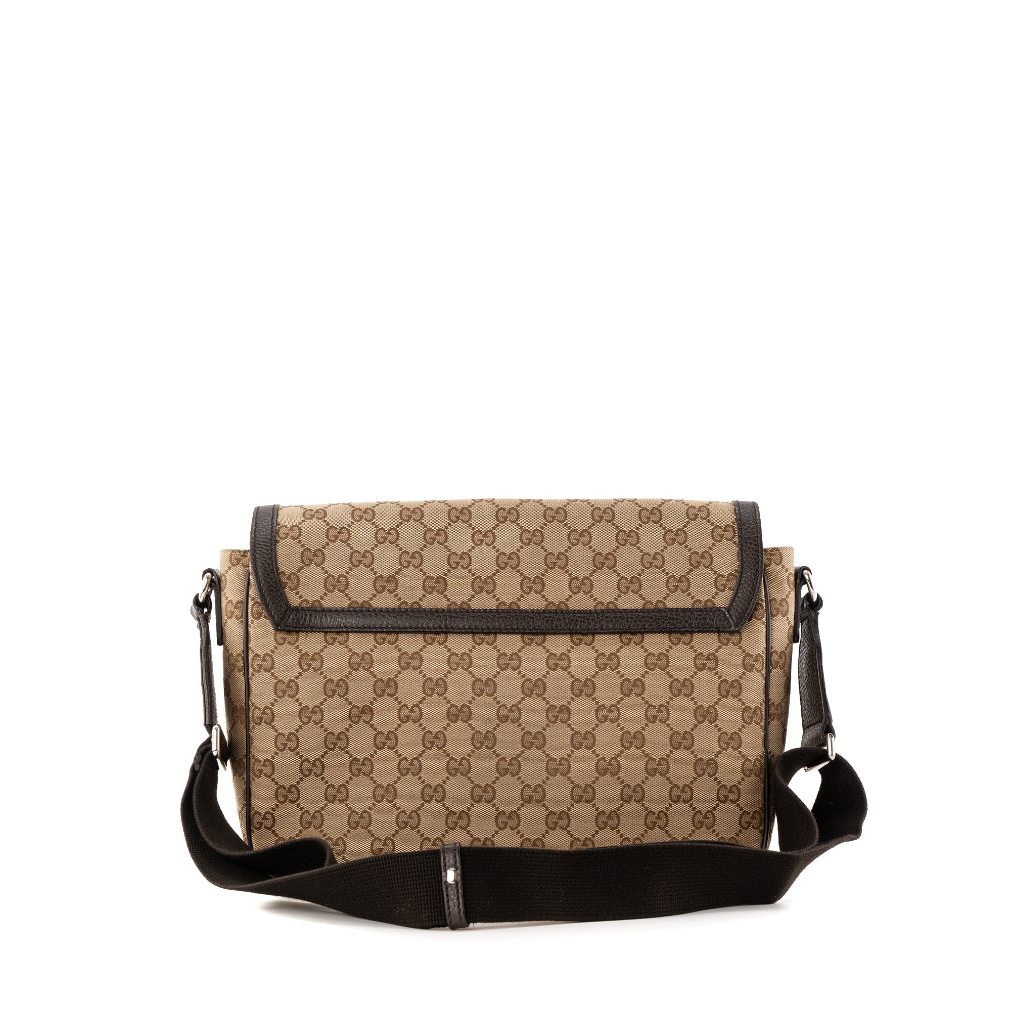 GUCCI - Sac à bandoulière Messenger Gucci en toile monogrammée