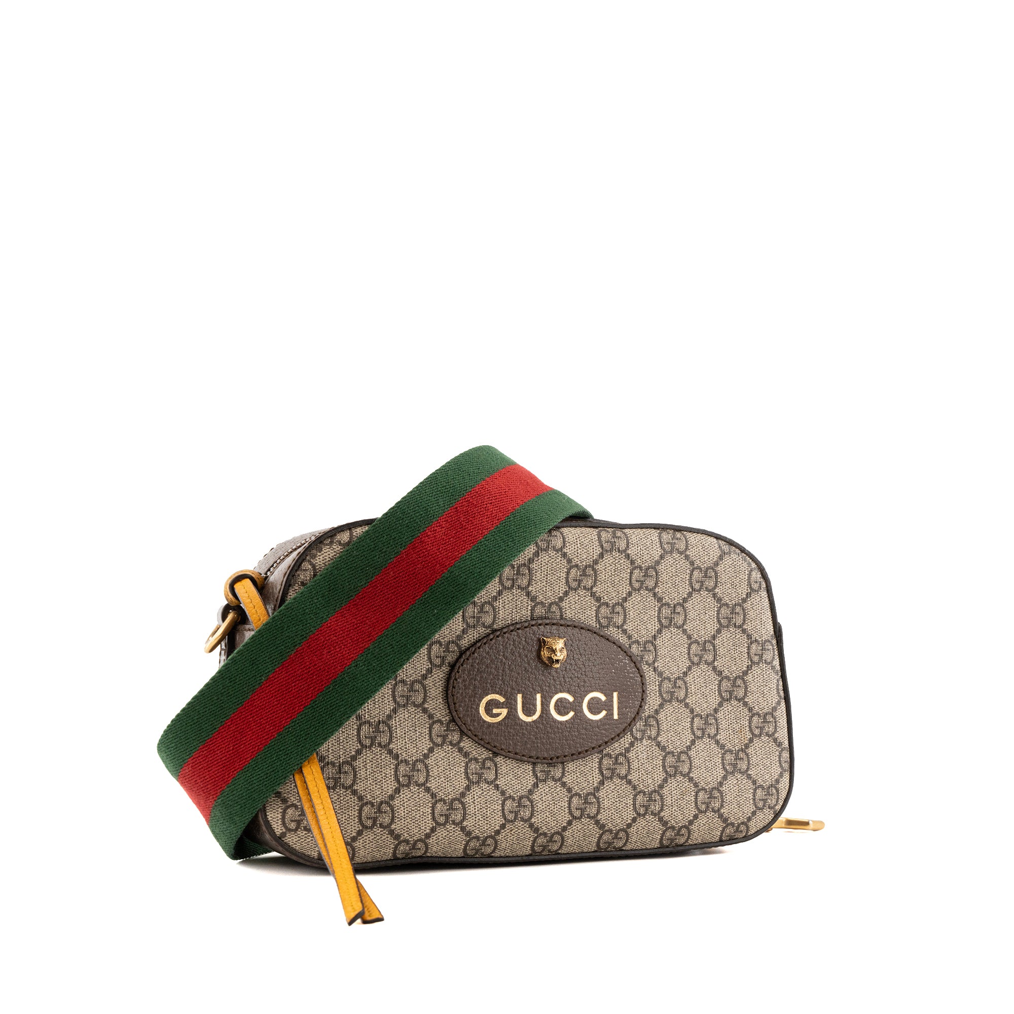 GUCCI - Sac à bandoulière Neo Vintage Gucci en toile enduite GG Suprême marron