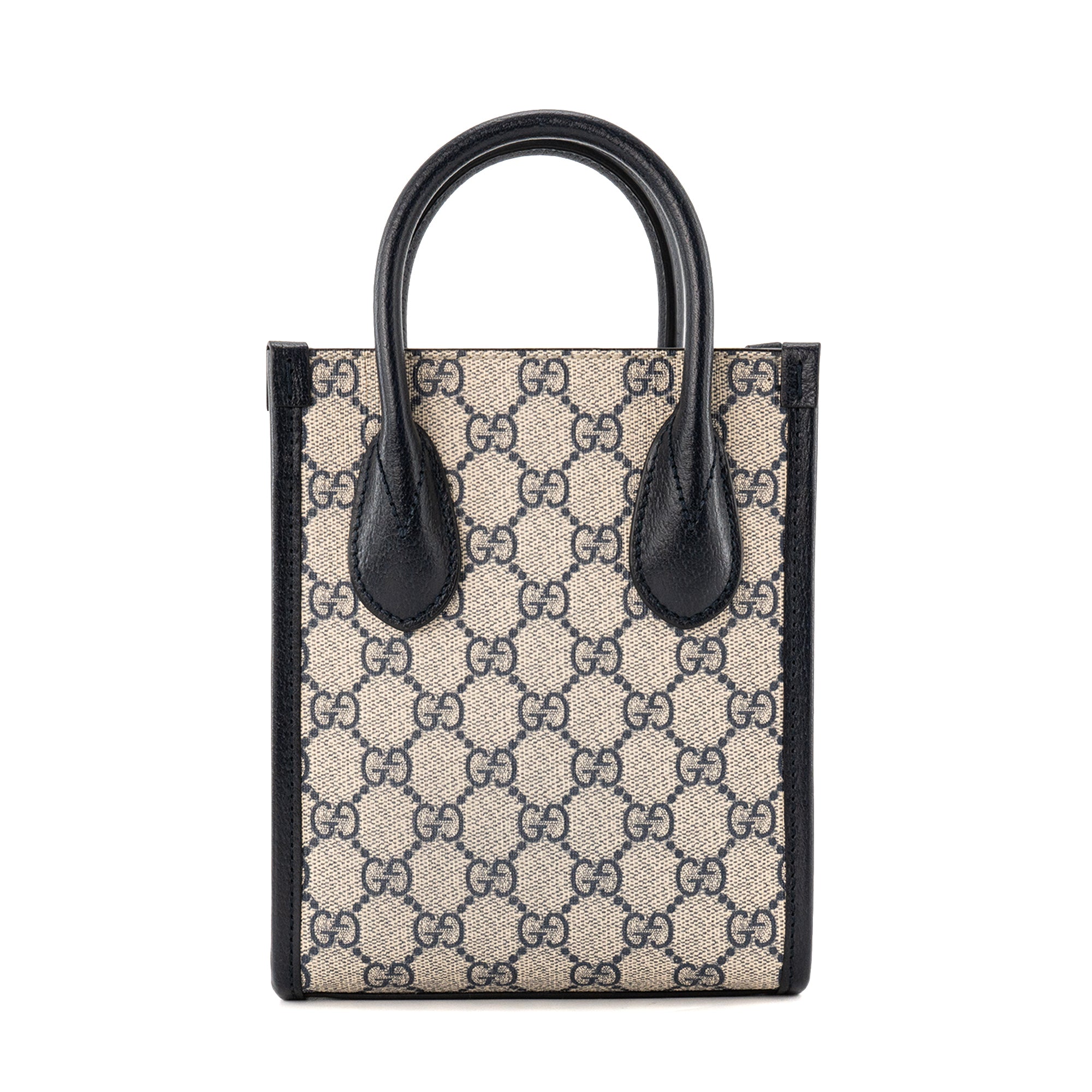 GUCCI - Sac à bandoulière Ophidia GG Suprem Gucci en toile monogrammée bleu marine