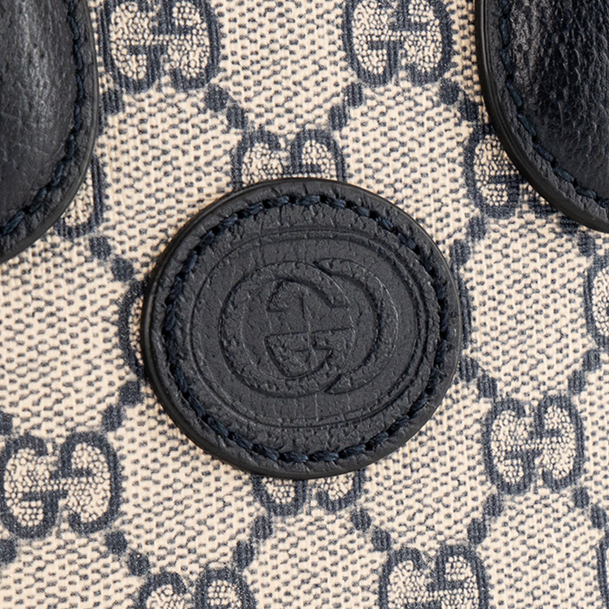 GUCCI - Sac à bandoulière Ophidia GG Suprem Gucci en toile monogrammée bleu marine