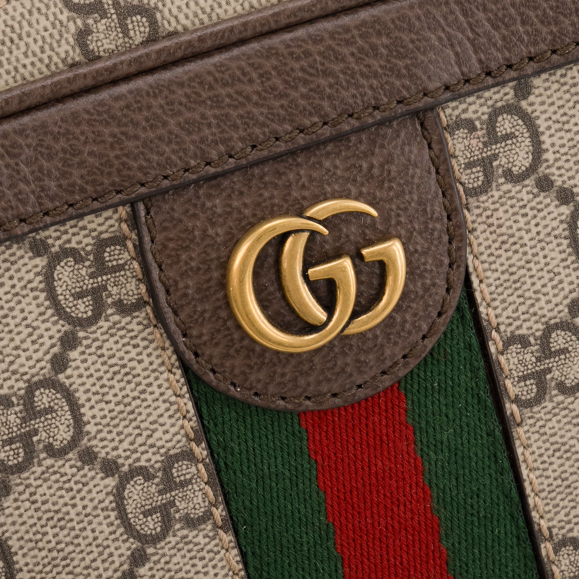 GUCCI - Sac à bandoulière Ophidia petit format Gucci en toile enduite monogrammée