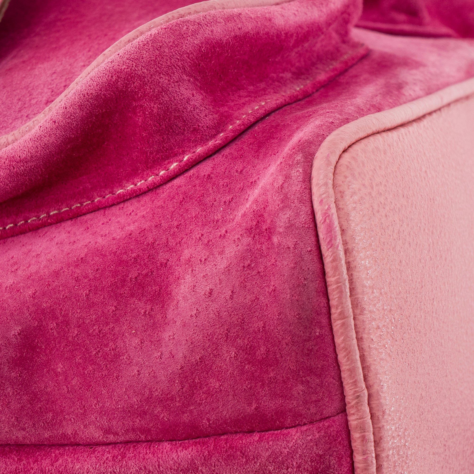 GUCCI - Sac à dos Bamboo Gucci en daim rose