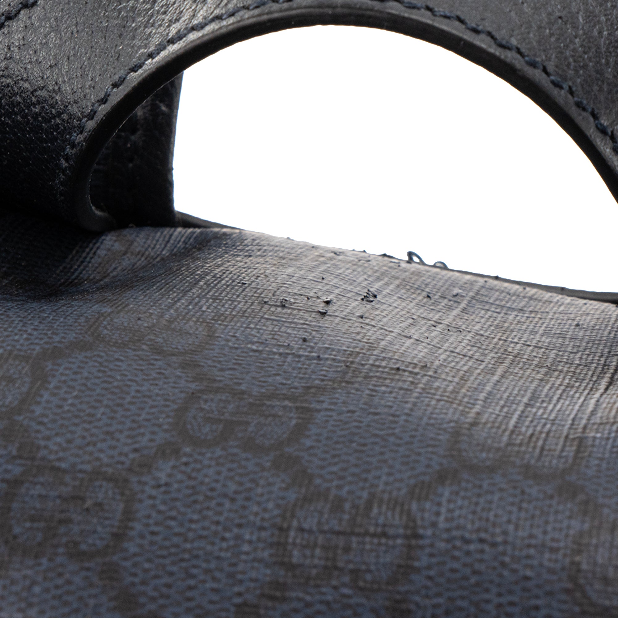 GUCCI - Sac à dos Ophidia Gucci en toile enduite monogrammée bleu marine