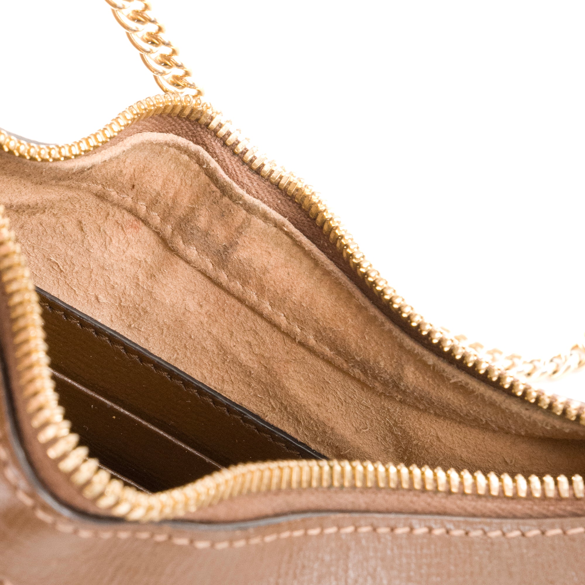 GUCCI - Sac à bandoulière Demi Lune Gucci en toile enduite monogrammée