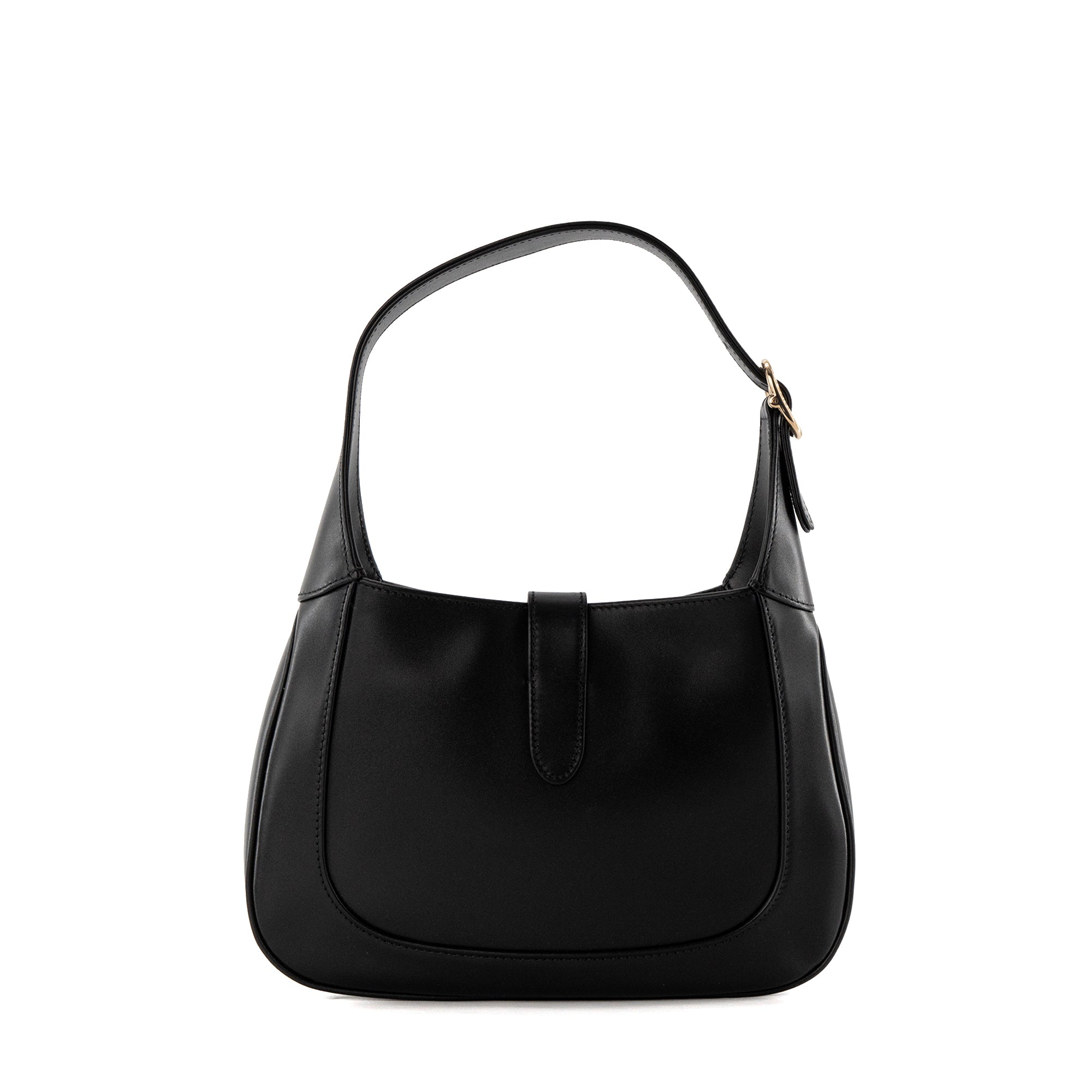 GUCCI - Sac à bandoulière Jackie 1961 Gucci en cuir lisse noir