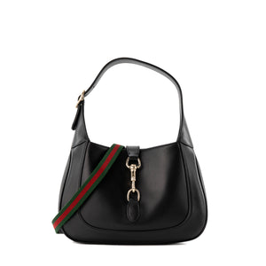 GUCCI - Sac à bandoulière Jackie 1961 Gucci en cuir lisse noir