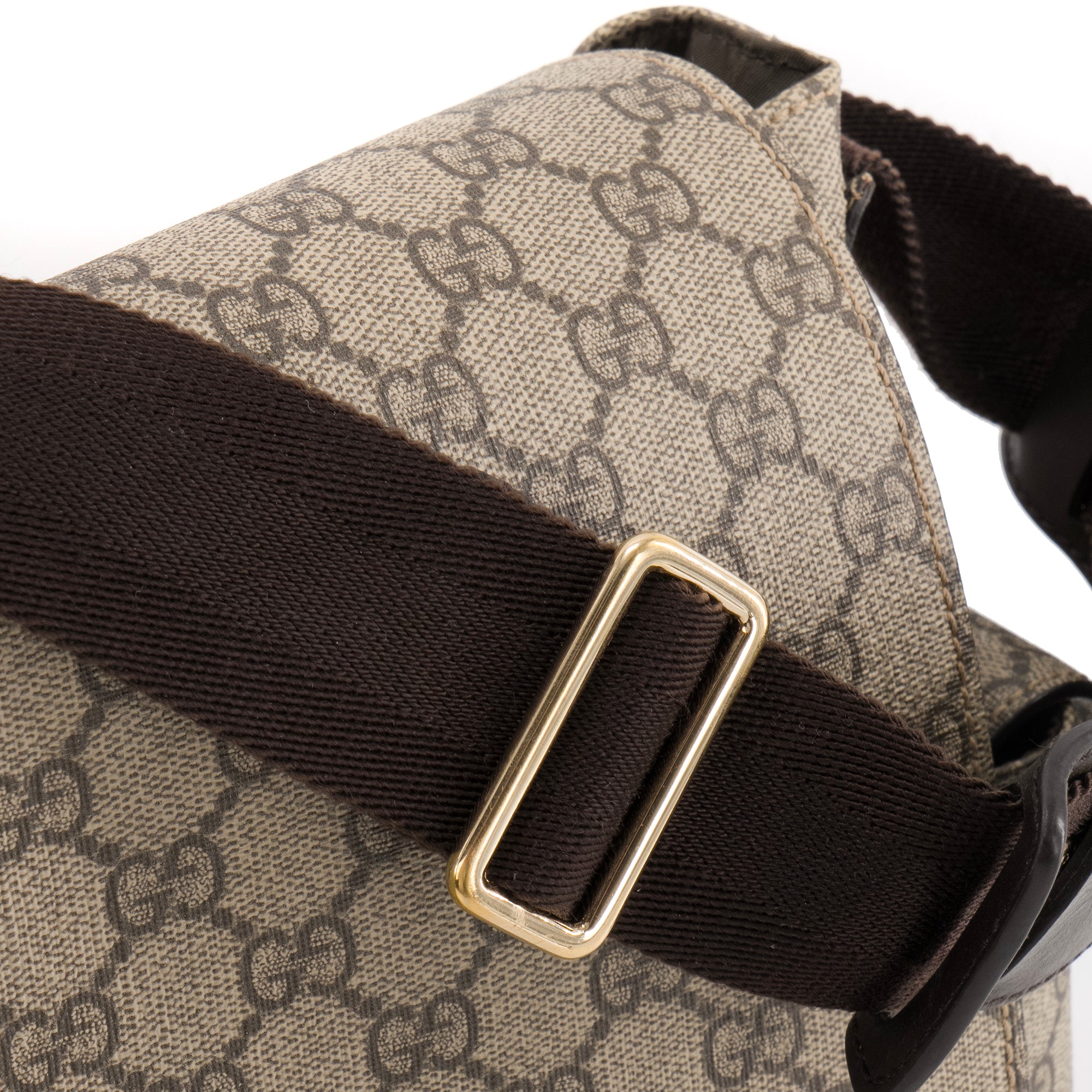 GUCCI - Sac à langer Gucci en toile enduite monogrammée