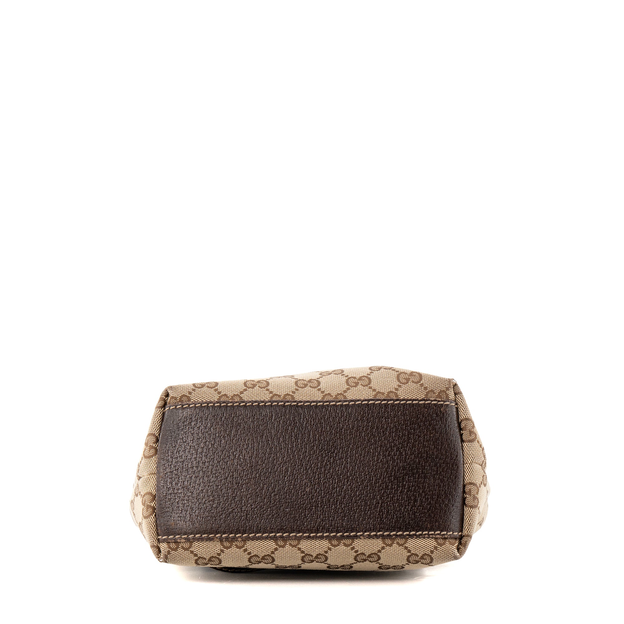 GUCCI - Sac à main Ophidia Gucci en toile monogrammée marron vintage