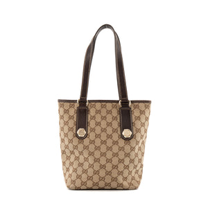 GUCCI - Sac à main Ophidia Gucci en toile monogrammée marron vintage