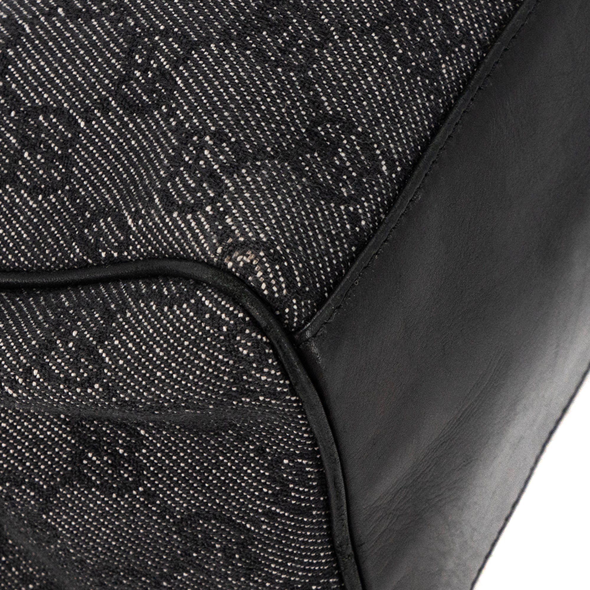 GUCCI - Sac à main Zip Hobo Gucci en toile monogrammée et cuir lisse noir