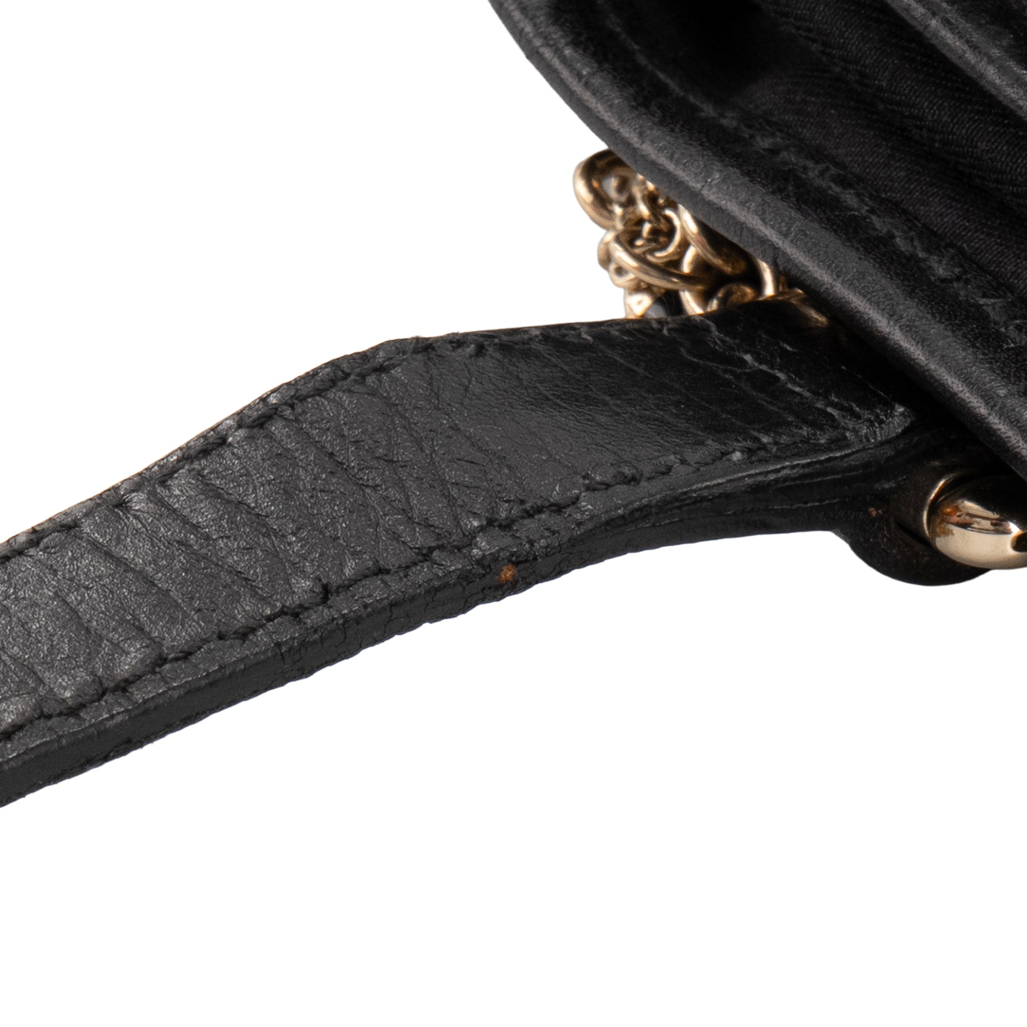 GUCCI - Sac cabas Jolicoeur Gucci en toile monogrammée noir vintage