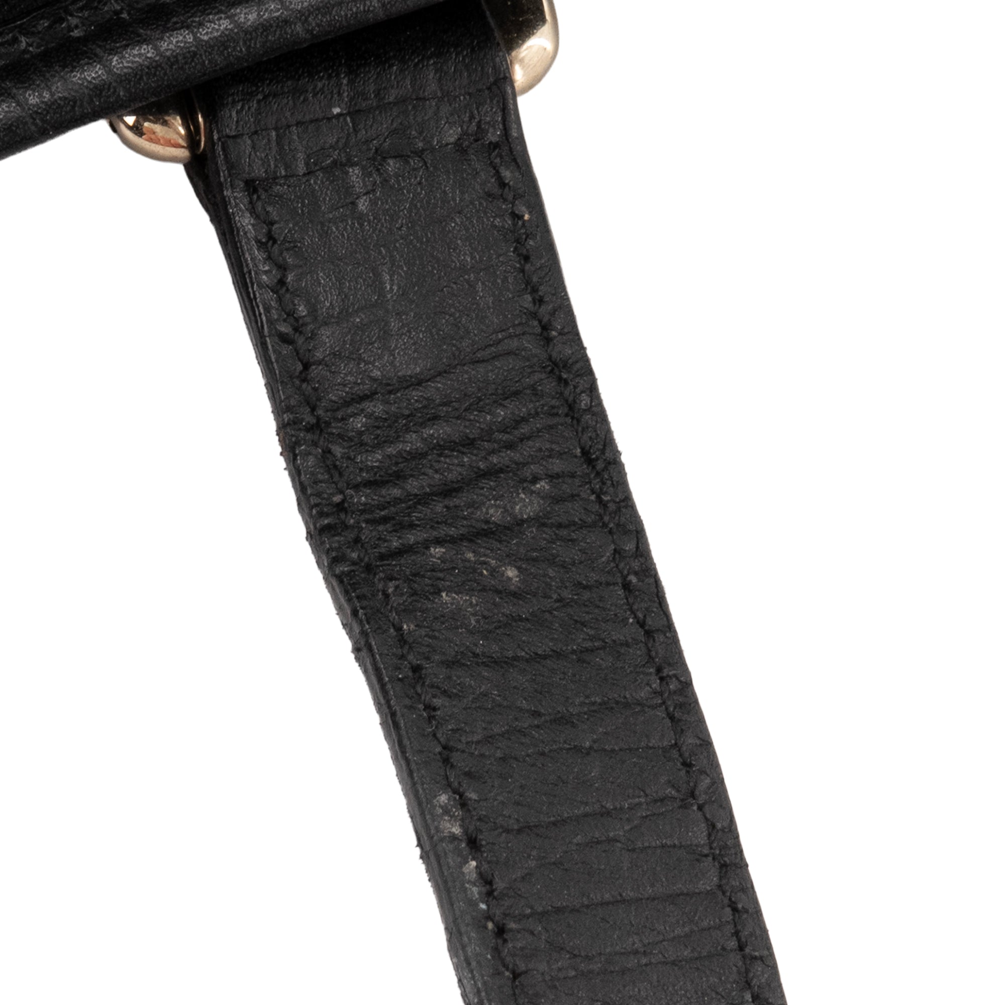 GUCCI - Sac cabas Jolicoeur Gucci en toile monogrammée noir vintage