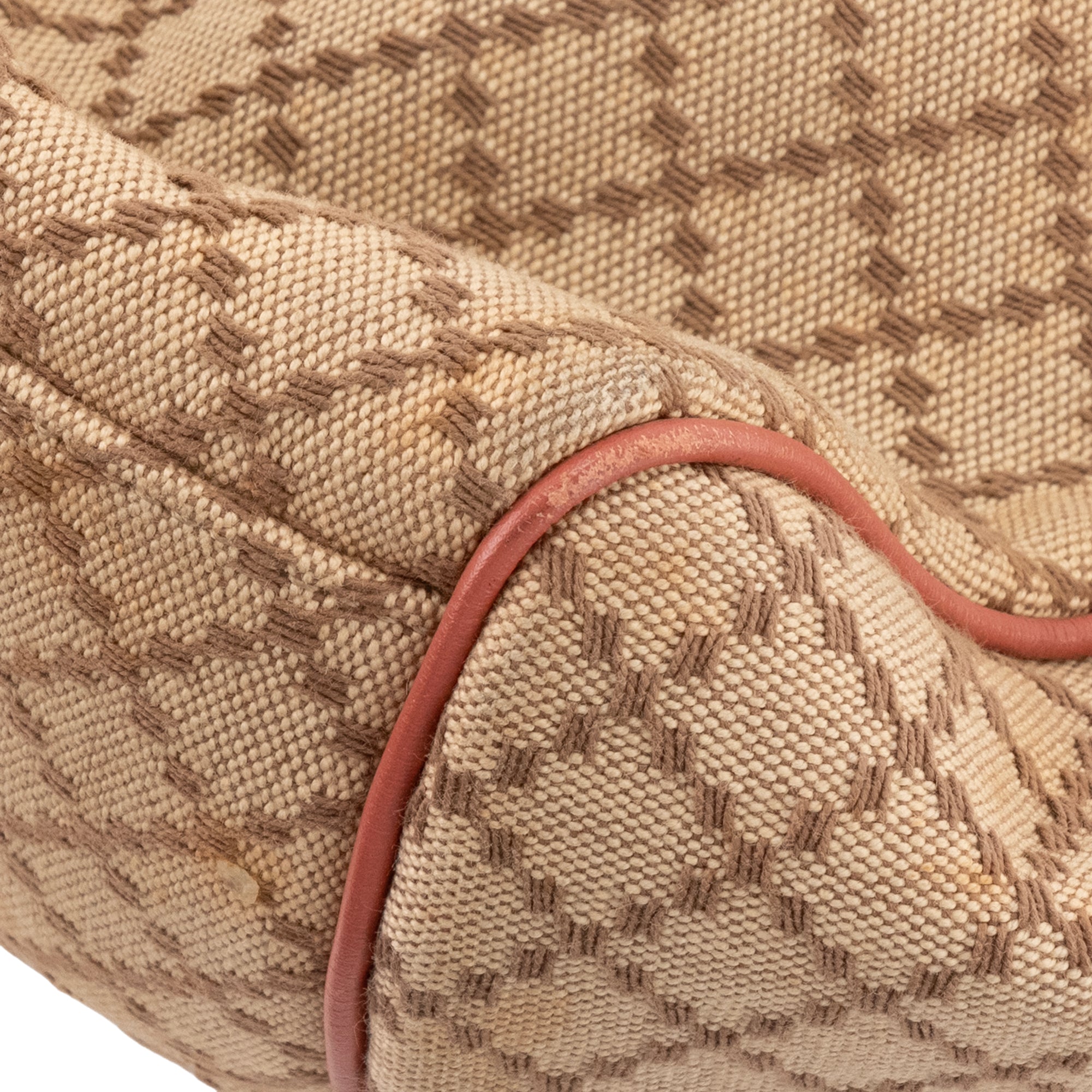 GUCCI - Sac cabas Sukey Gucci en toile beige vintage