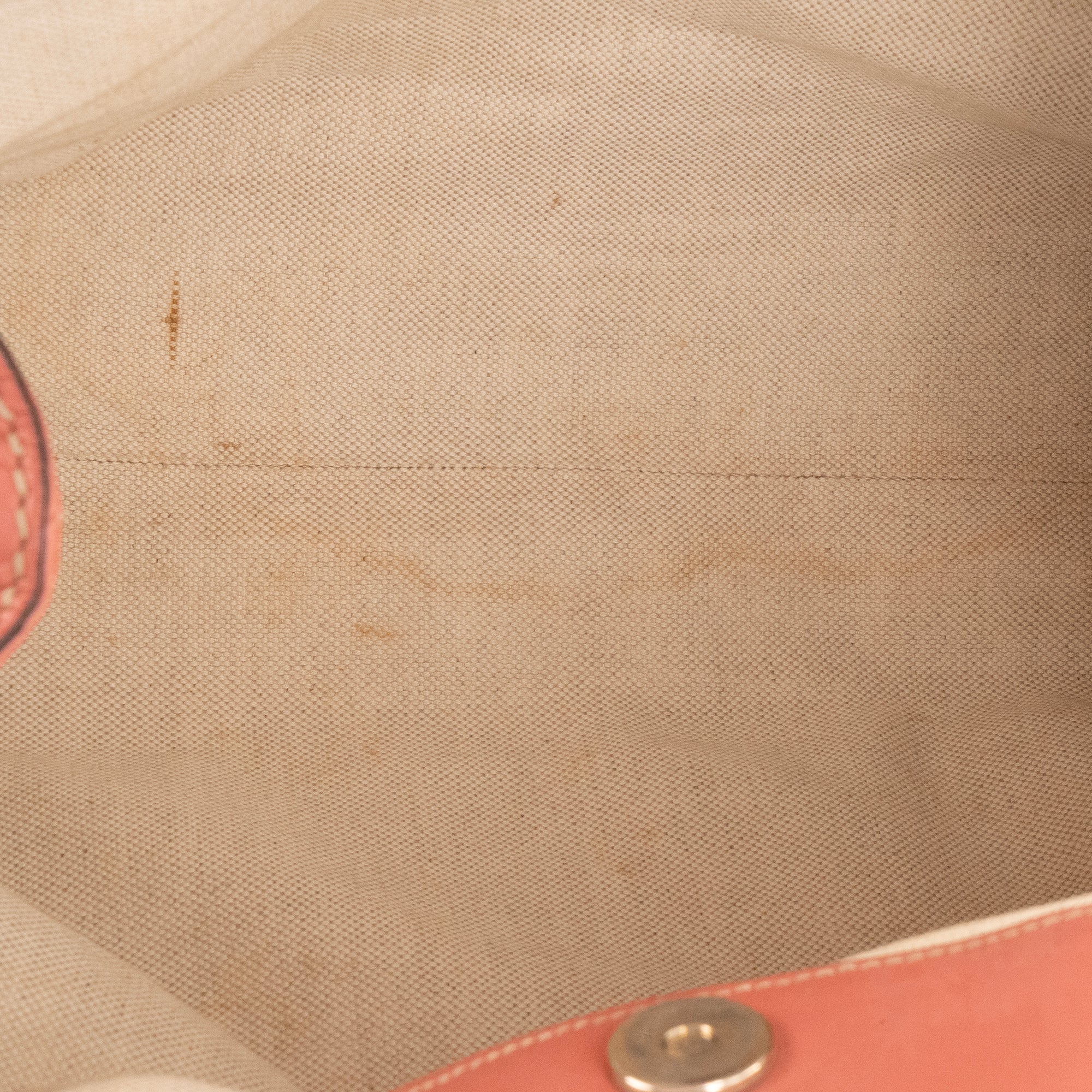 GUCCI - Sac cabas Sukey Gucci en toile beige vintage