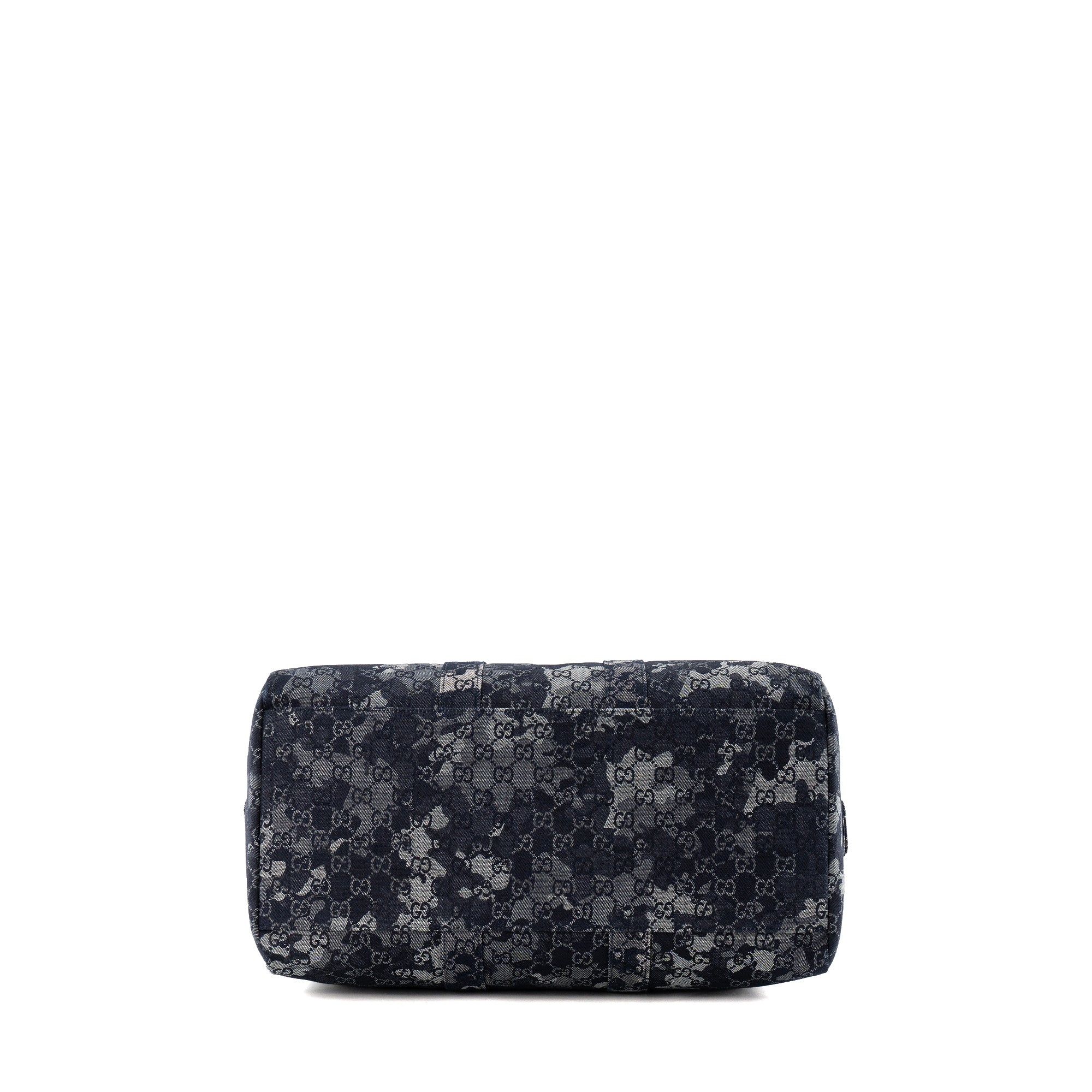 GUCCI - Sac de voyage Duffle large Gucci en denim GG bleu marine