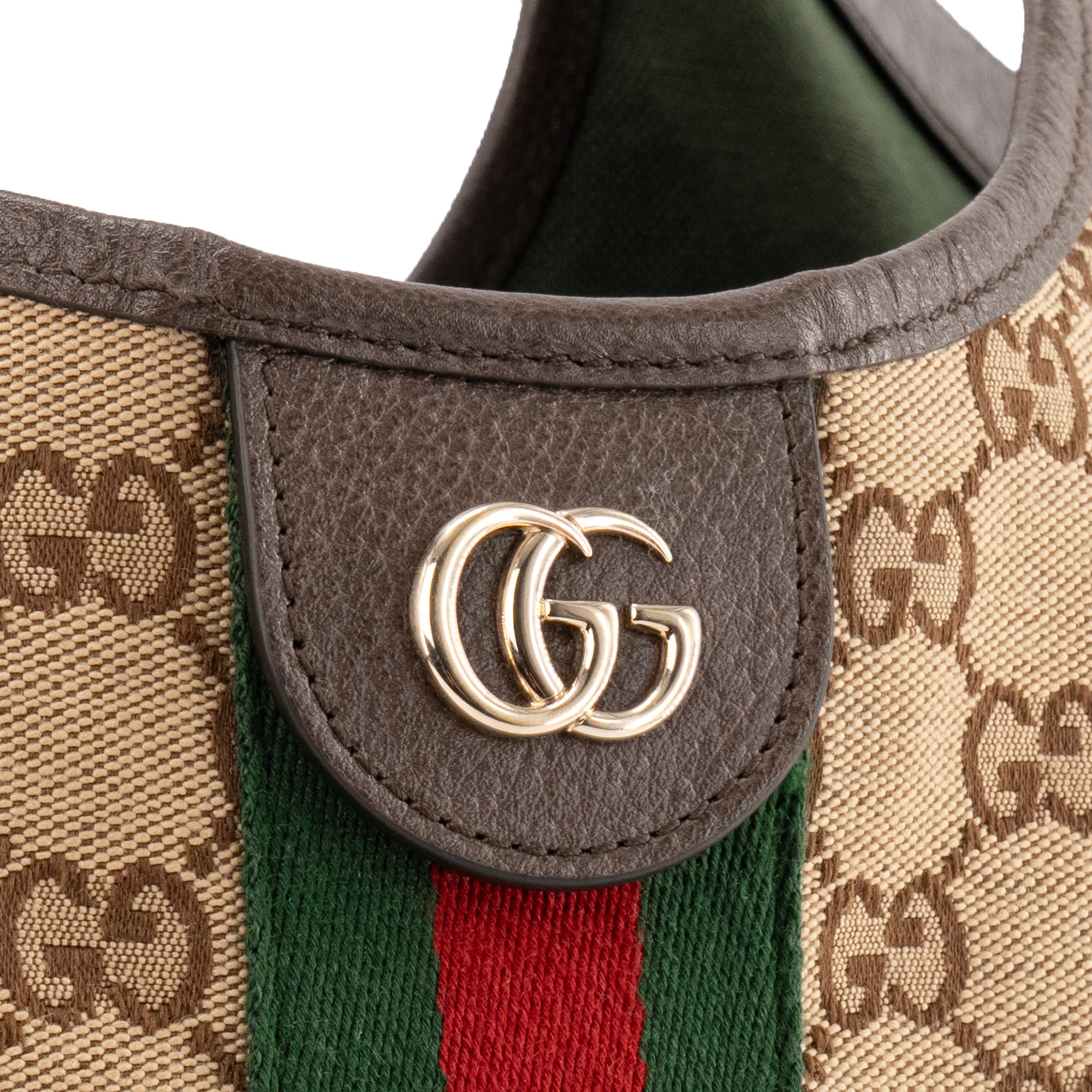 GUCCI - Sac cabas Grand Giglio Gucci en toile monogrammée