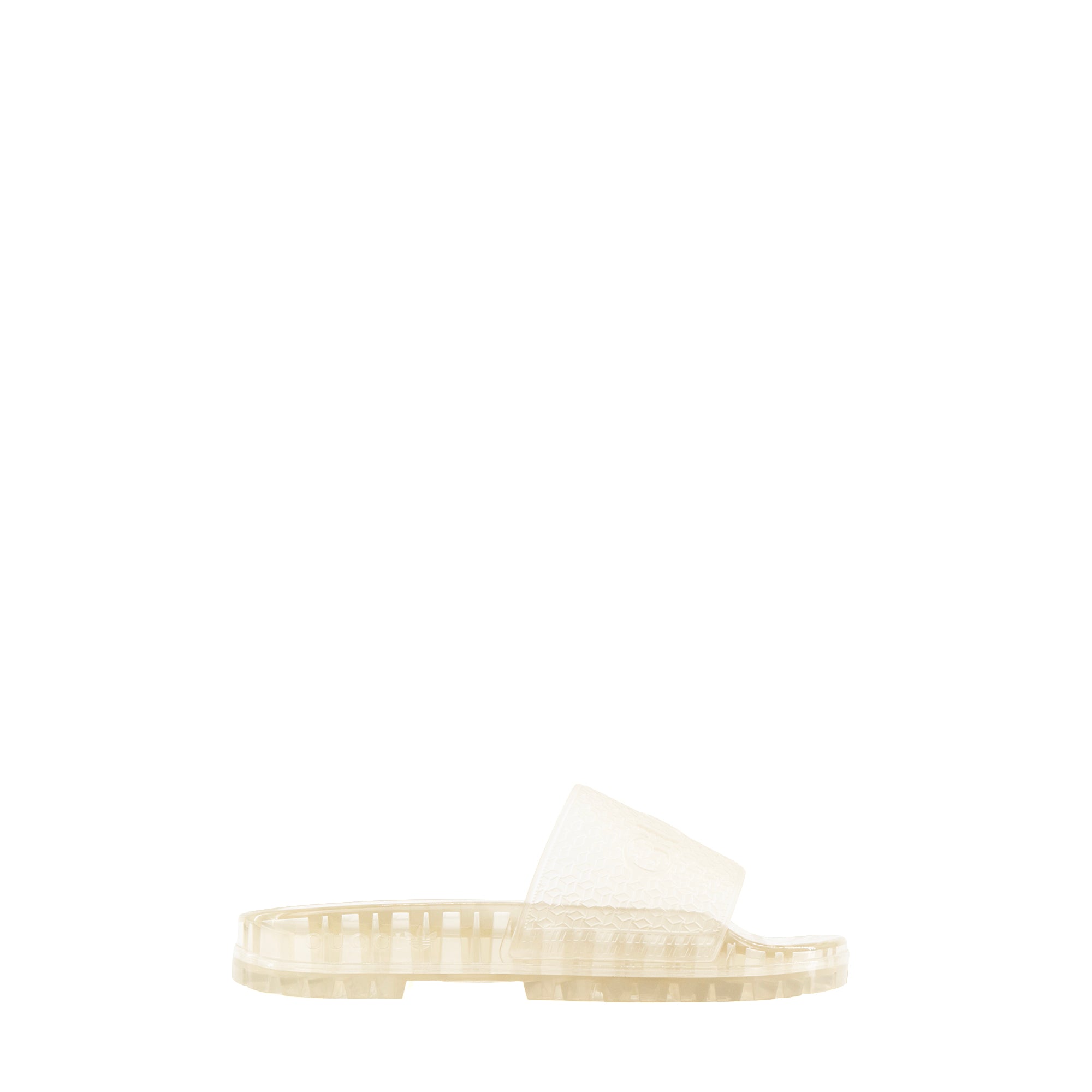 GUCCI - Sandales Adilette Gucci x Adidas en jelly transparent édition limitée (T36)