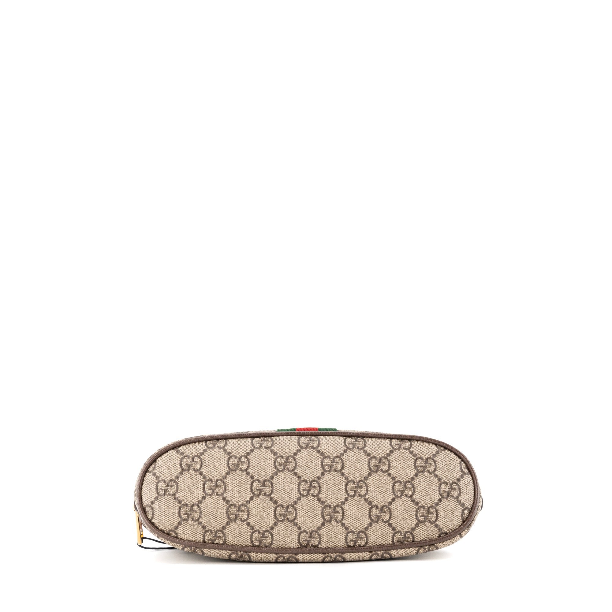 GUCCI - Trousse de toilette Ophidia Small Gucci en toile monogrammée marron